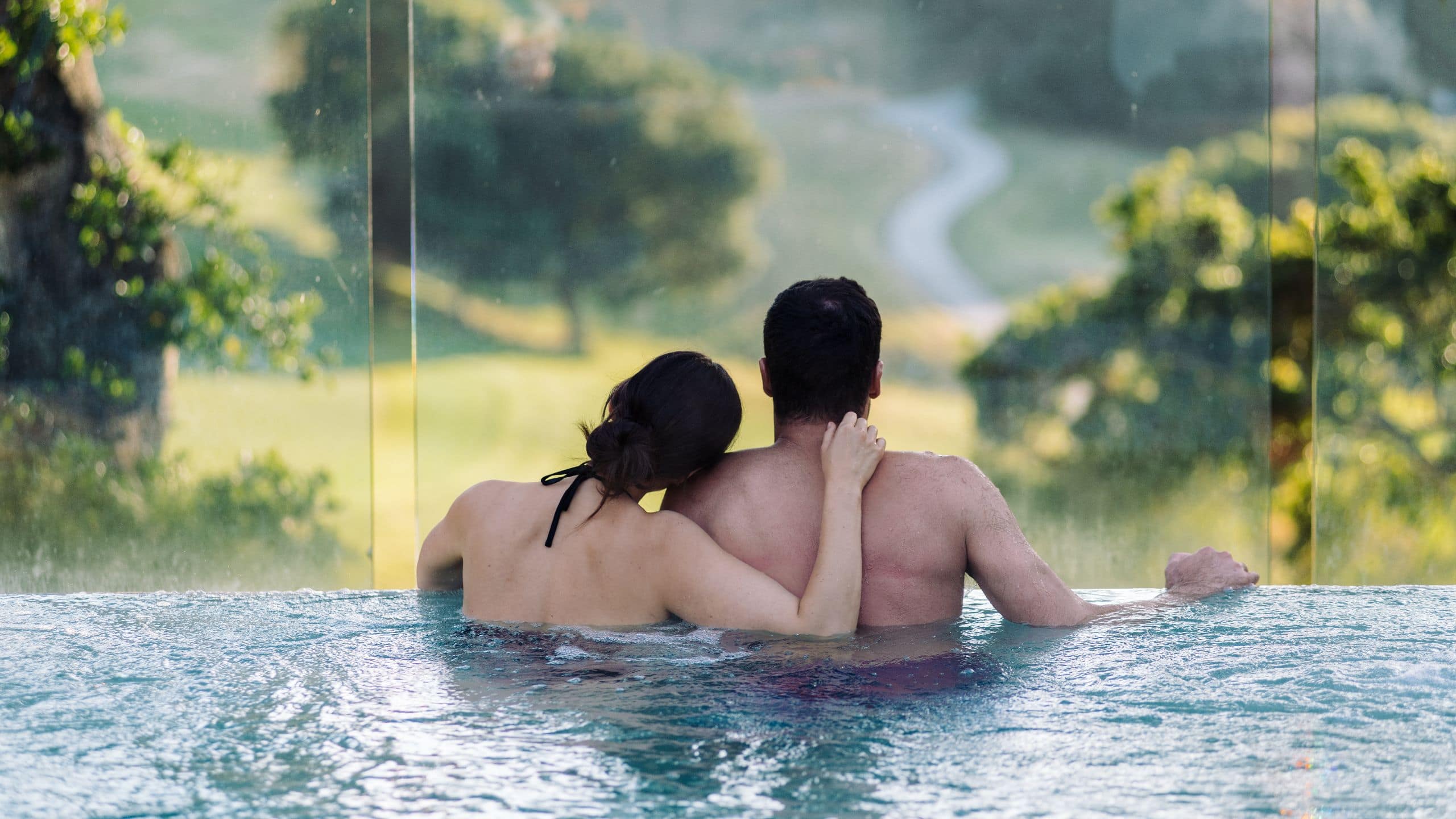 Carmel Valley Ranch Spa Infinity Pool Couple Reedit View