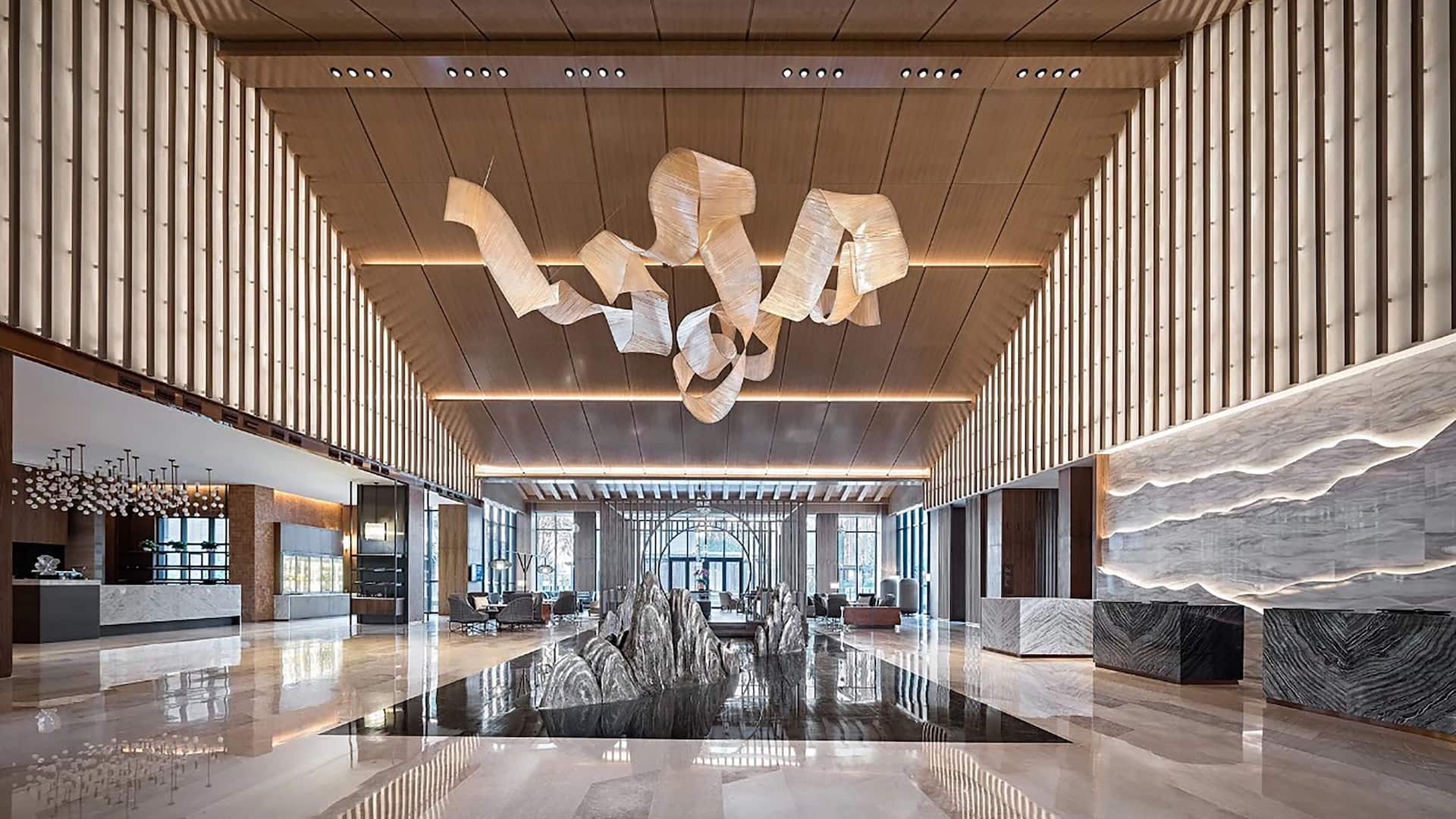 Hyatt Regency Beijing Shiyuan Lobby Front Desk