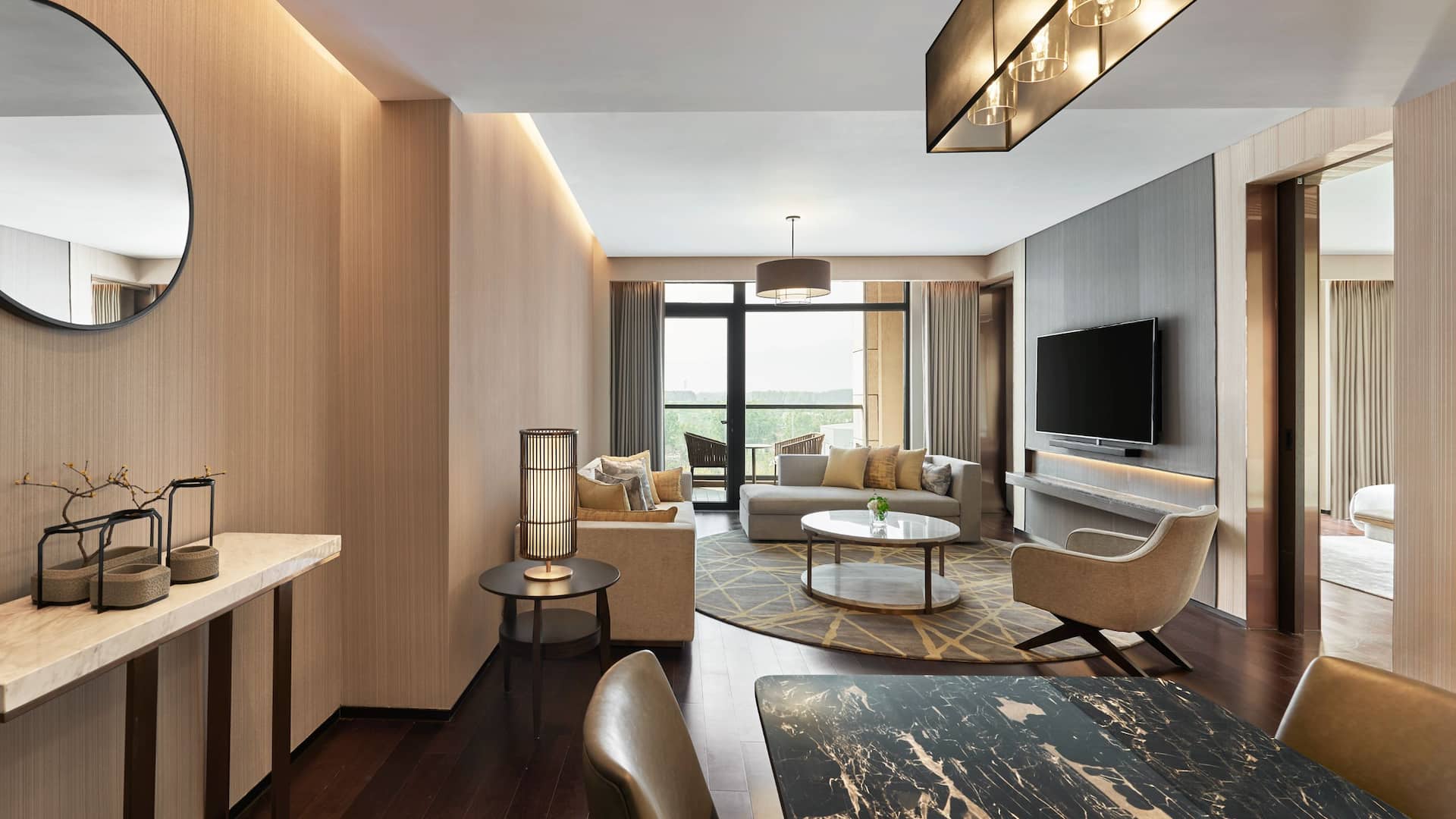 Hyatt Regency Beijing Shiyuan Executive Suite Living Room