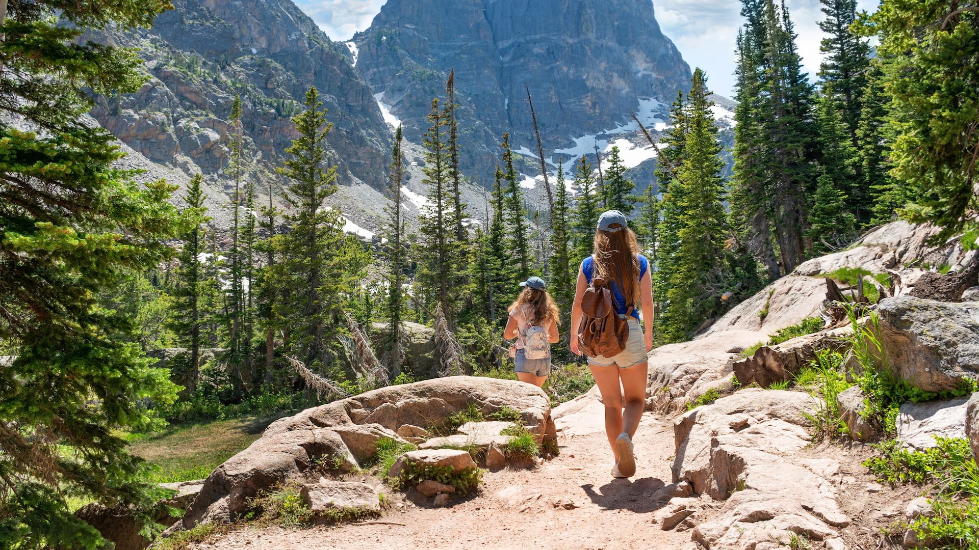 Hyatt Regency Denver at Colorado Convention Center Girls Hiking Emerald Lake Trail