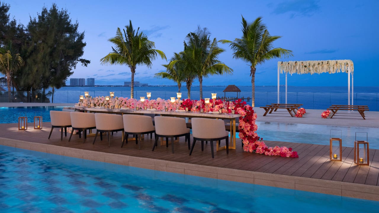 Energy Pool Banquet Set up