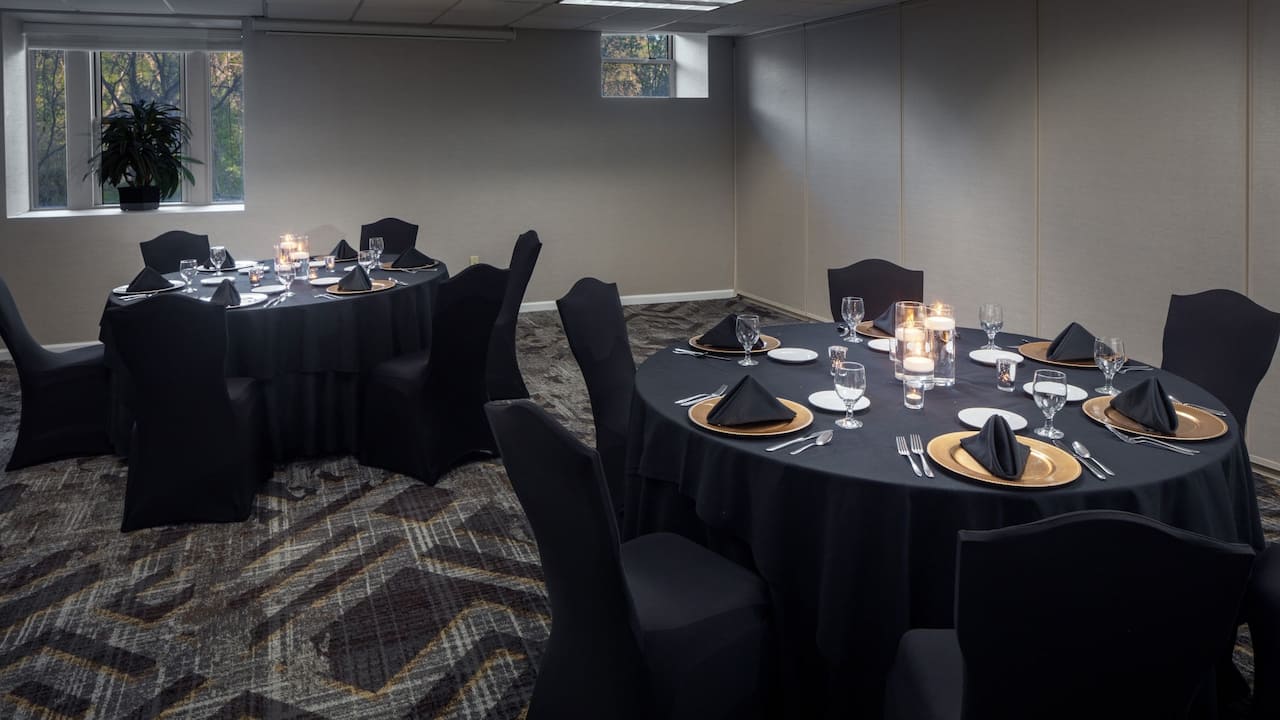Empire event venue with banquet set-up