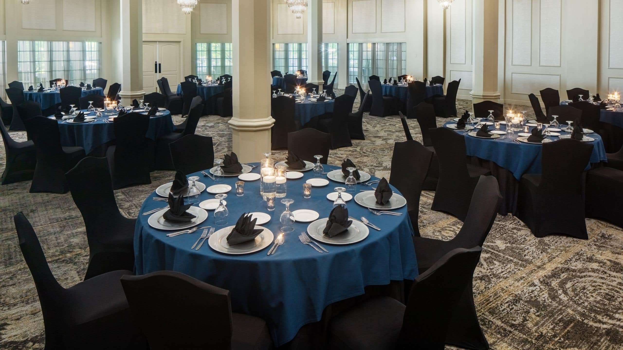 The Elms Hotel & Spa Grand Ballroom Banquet Rounds