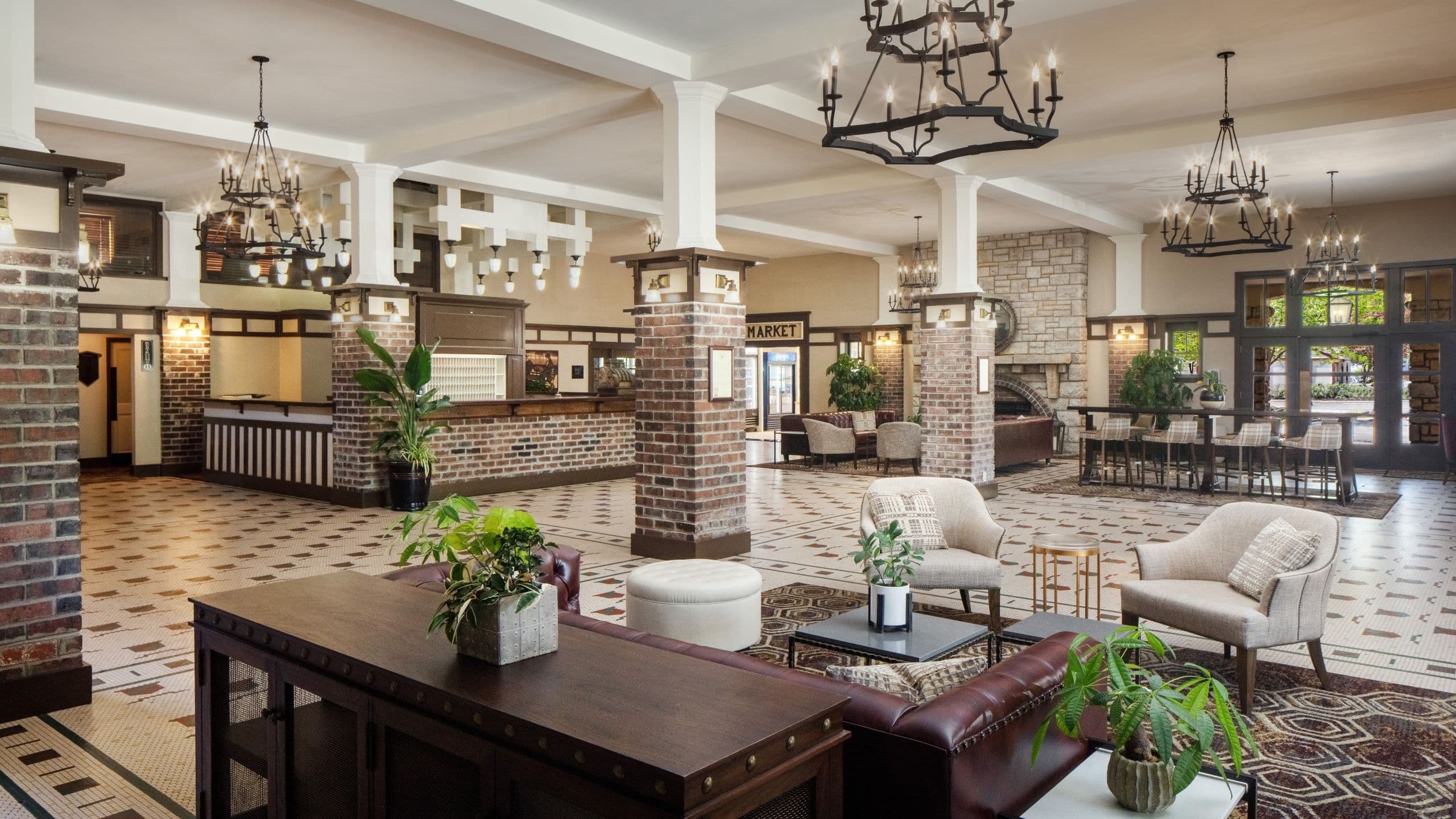 The Elms Hotel & Spa Lobby