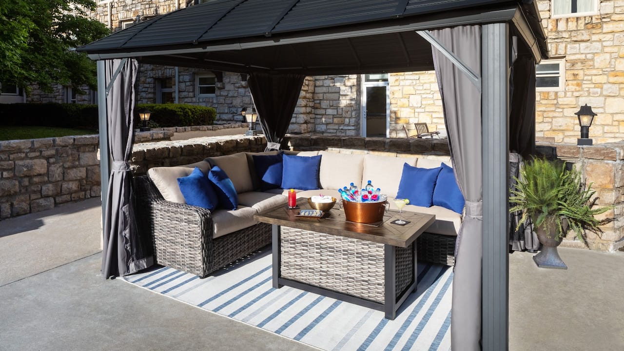 Outdoor Pool Cabana
