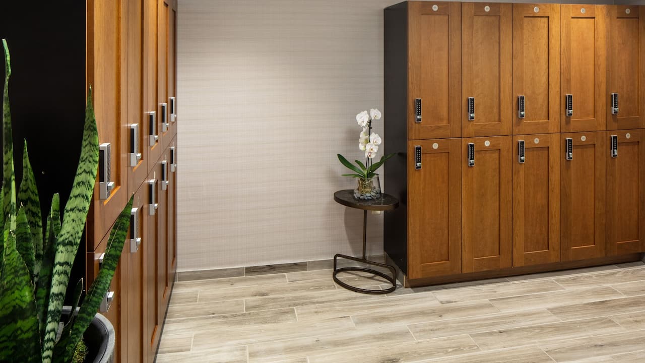 Spa Locker Room