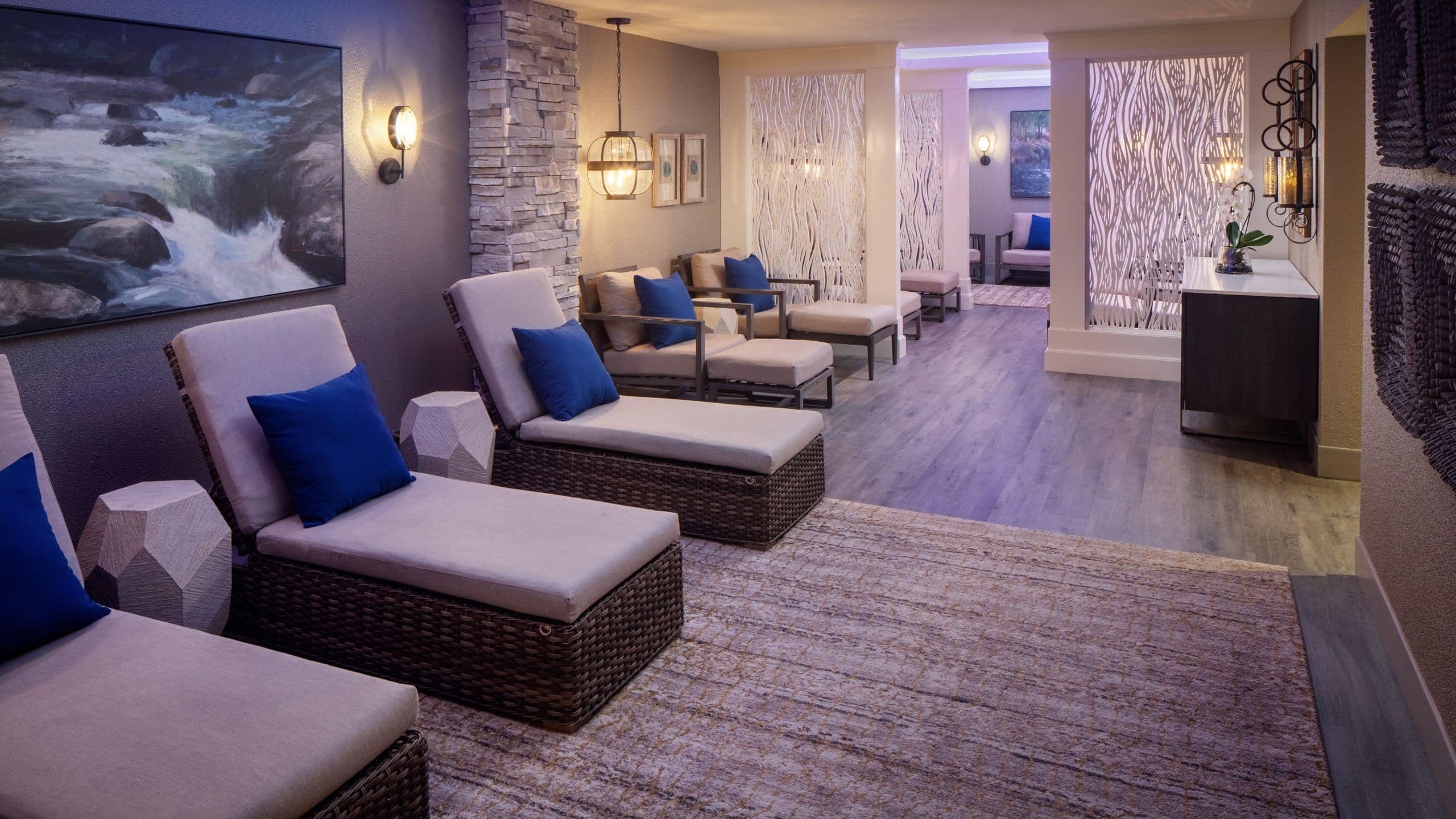 The Elms Hotel & Spa Spa Sancuary Seating Area