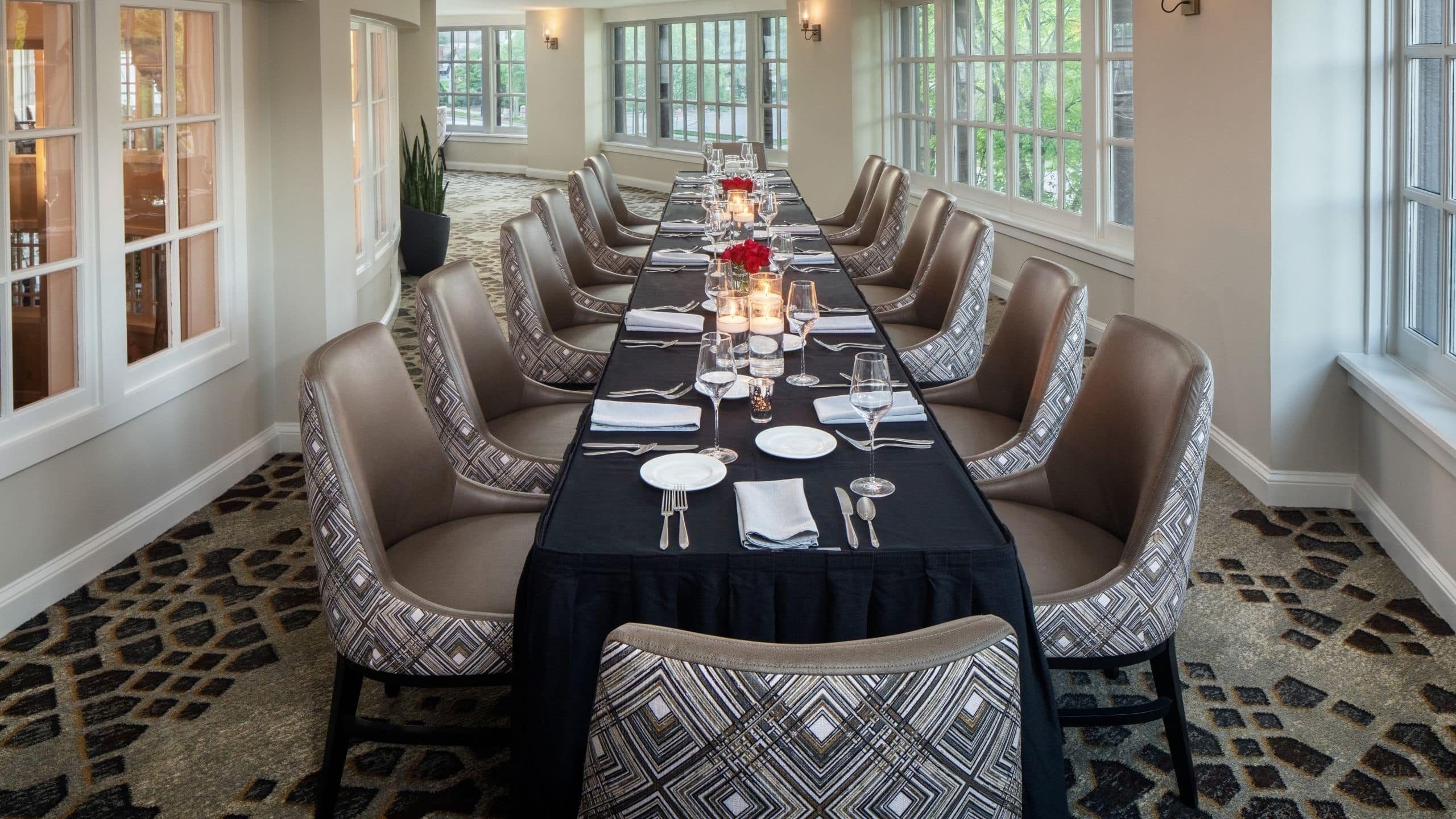 The Elms Hotel & Spa Three Owls Private Dining Room