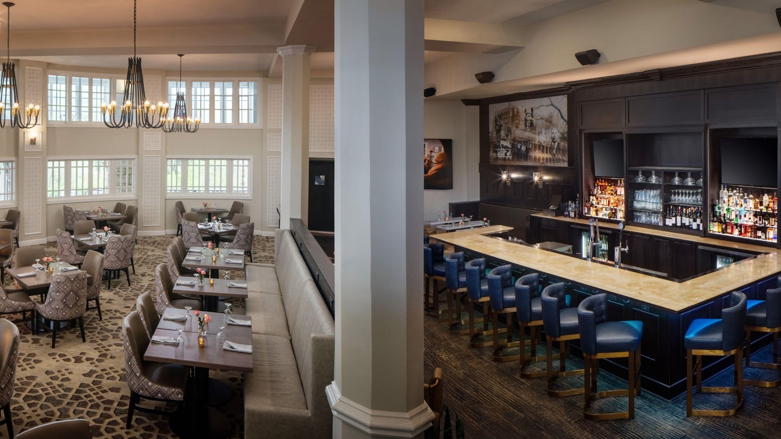 The Elms Hotel & Spa Three Owls Restaurant And Bar