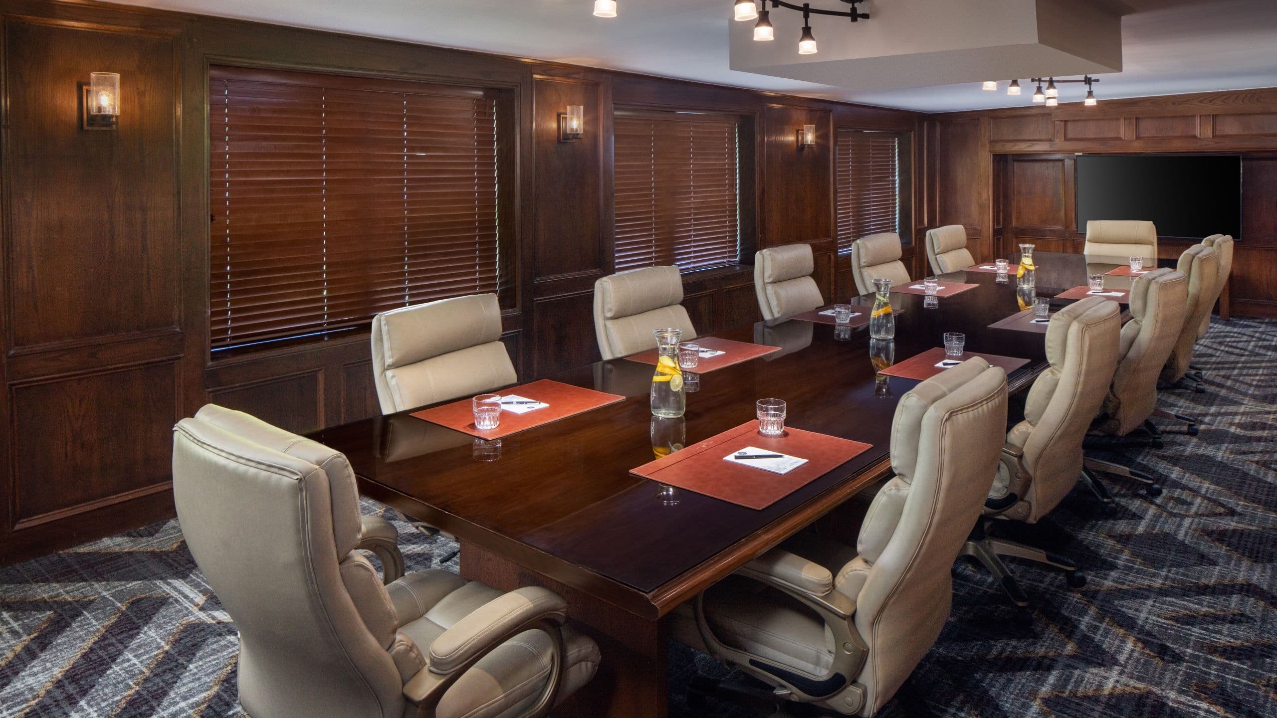 The Elms Hotel & Spa Truman Boardroom View