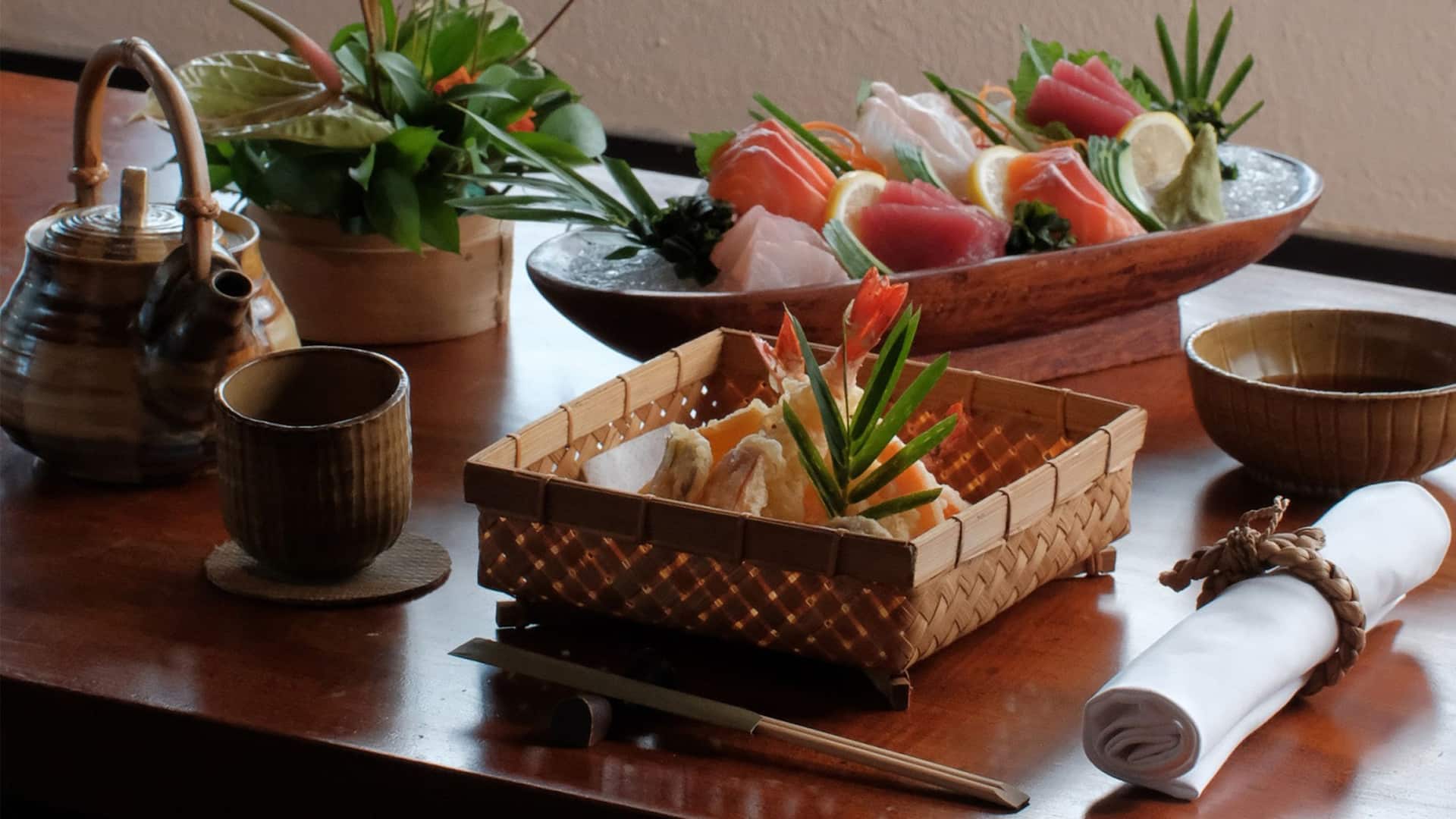 Grand Hyatt Bali Nampu Japanese Restaurant Eb Tempura Sashimi
