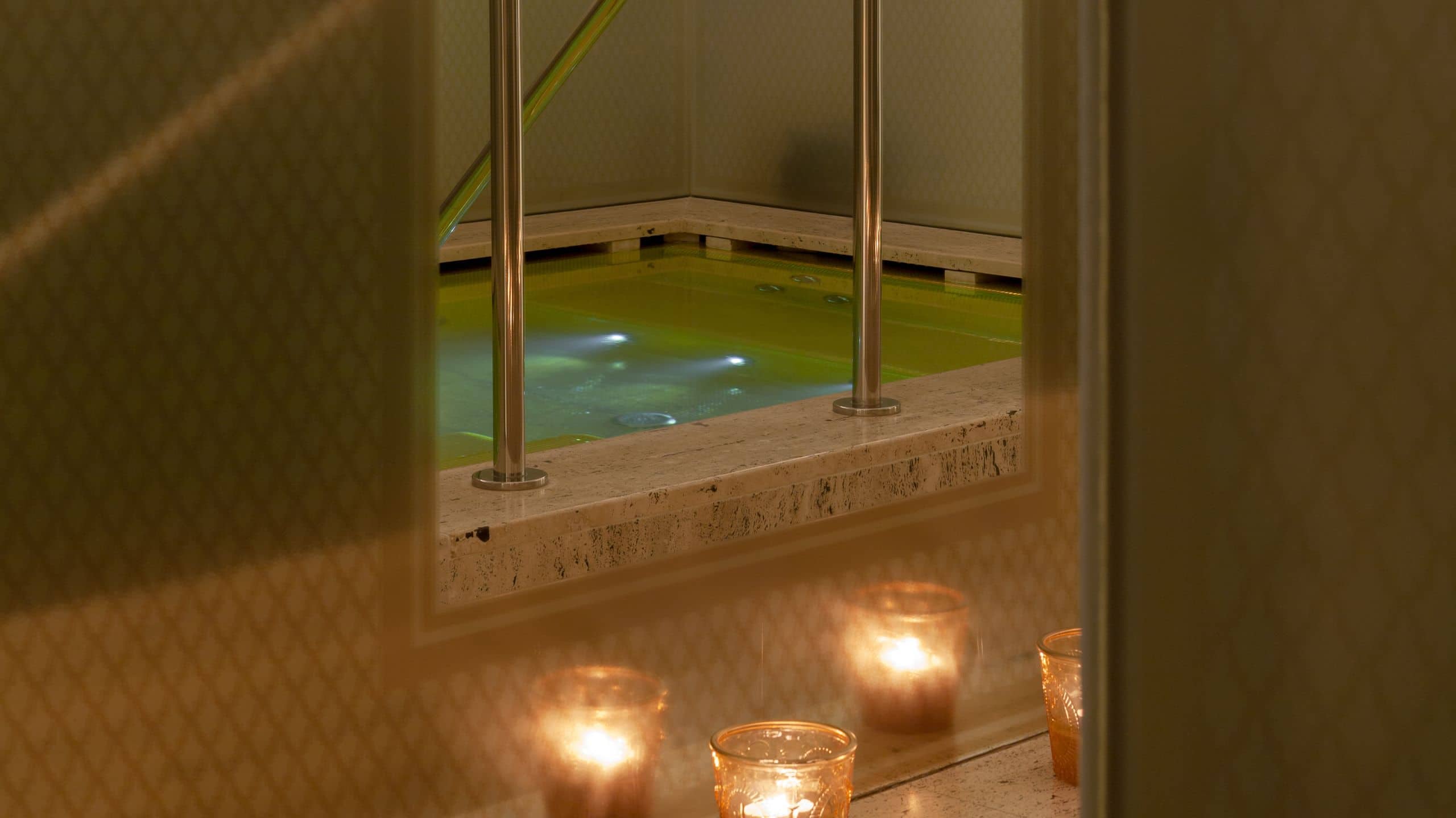 Park Hyatt Milan Spa Hot Tub Candles