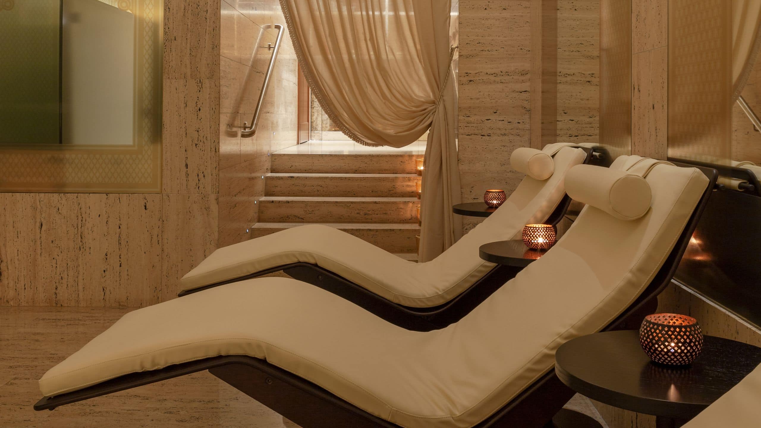 Park Hyatt Milan Spa Chairs Candles