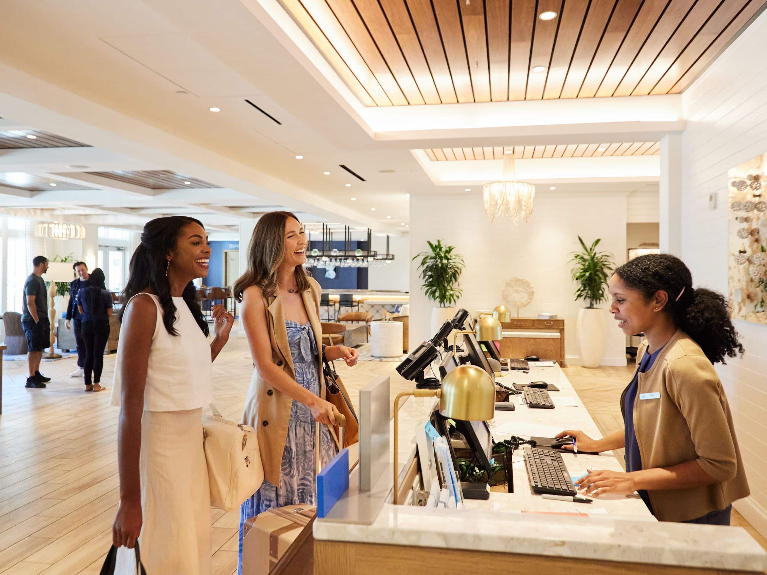 Wild Dunes Resort - Sweetgrass Inn and Boardwalk Inn Girls Trip Friends Check In