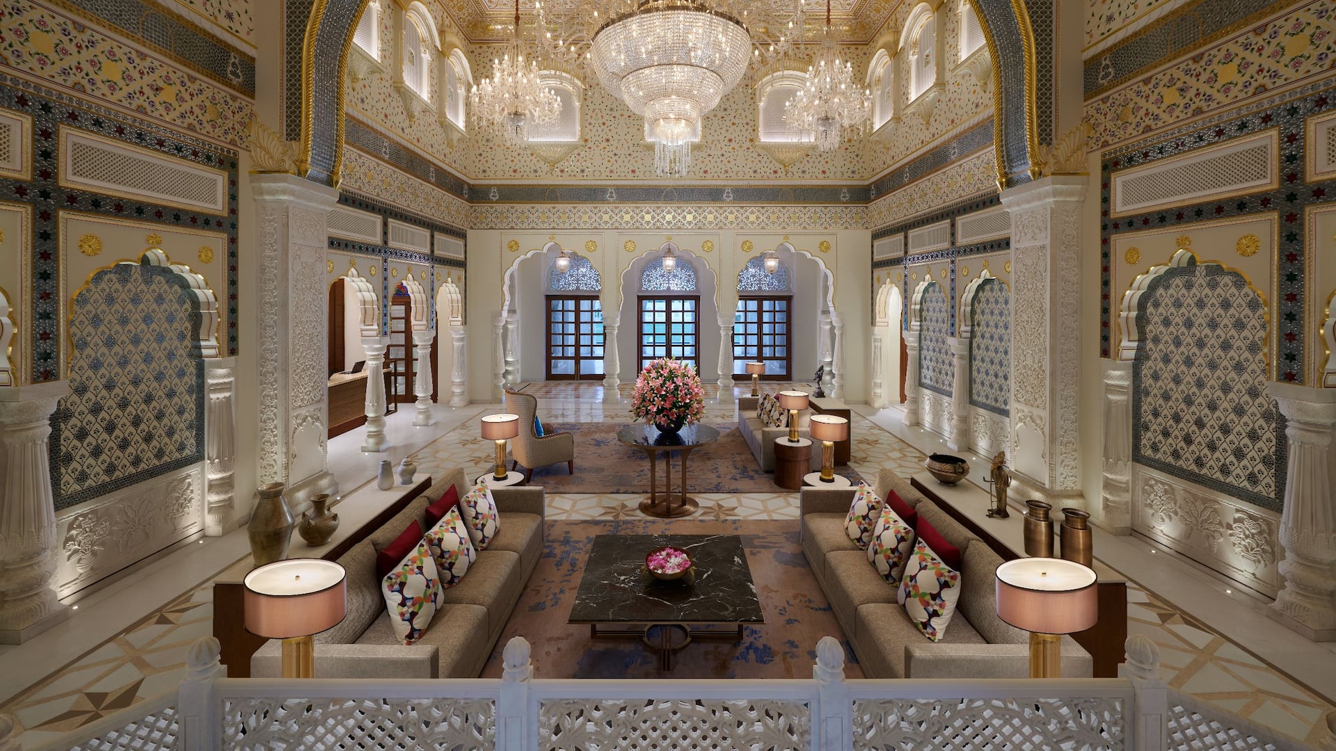 Hyatt Regency Jaipur Mansarovar Lobby