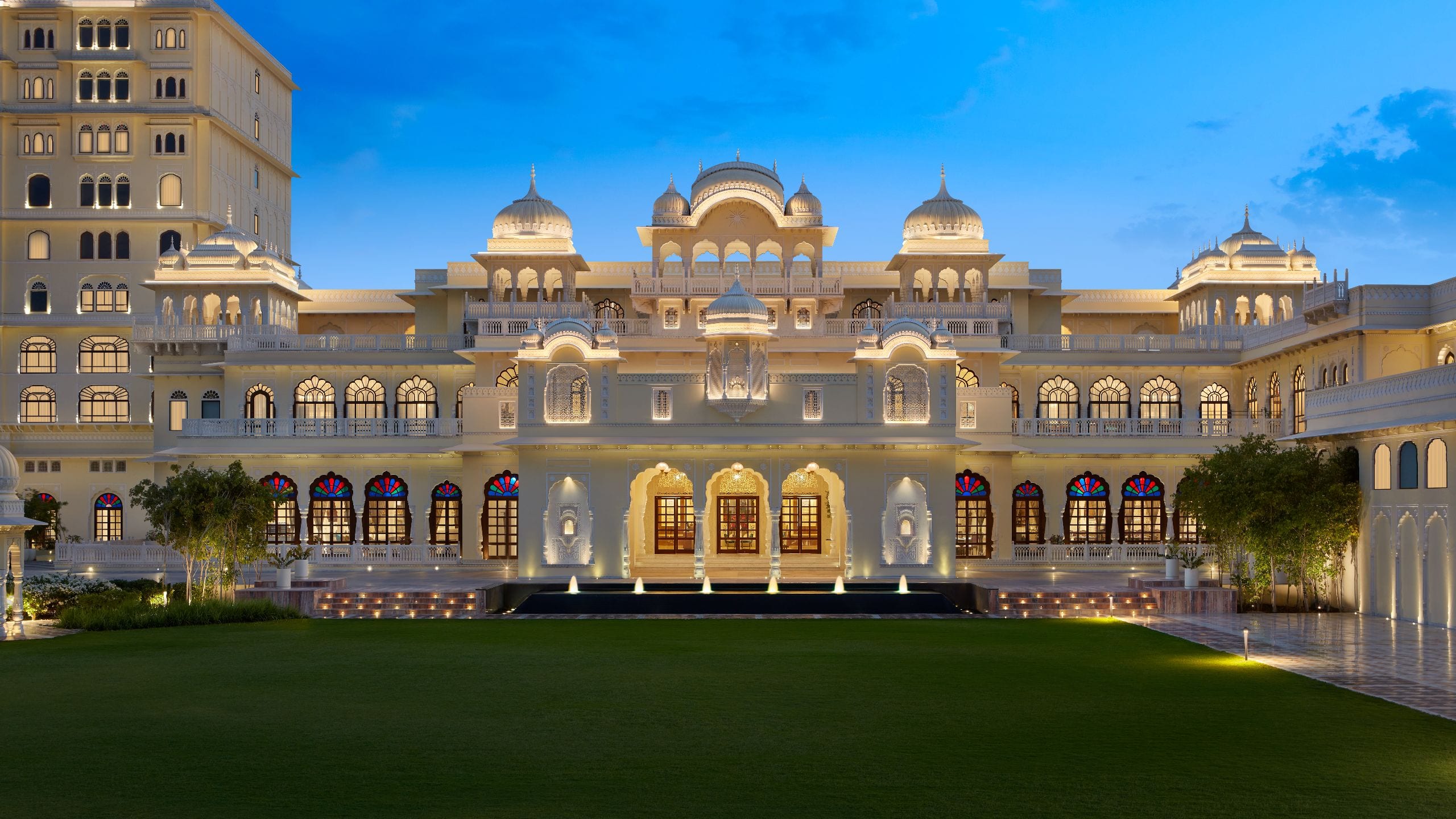 Hyatt Regency Jaipur Mansarovar Palatial Exterior