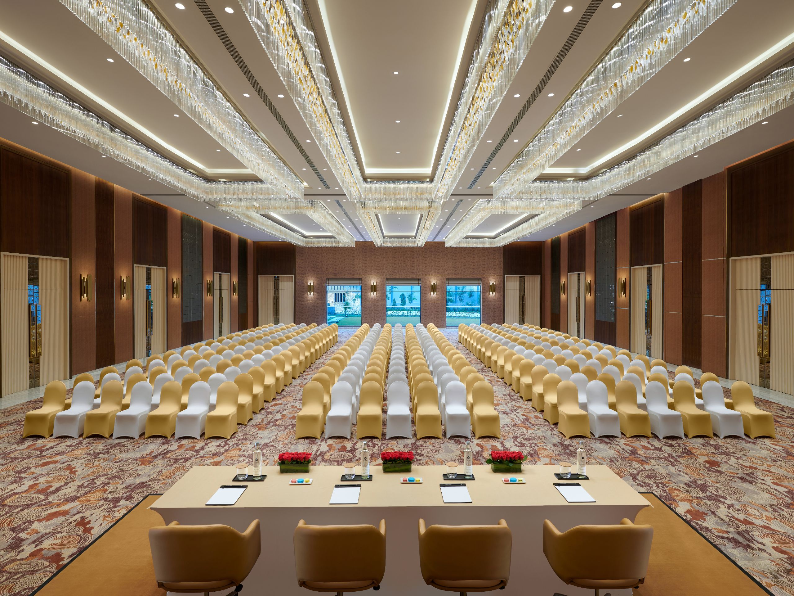 Hyatt Regency Dehradun Ballroom Set Up