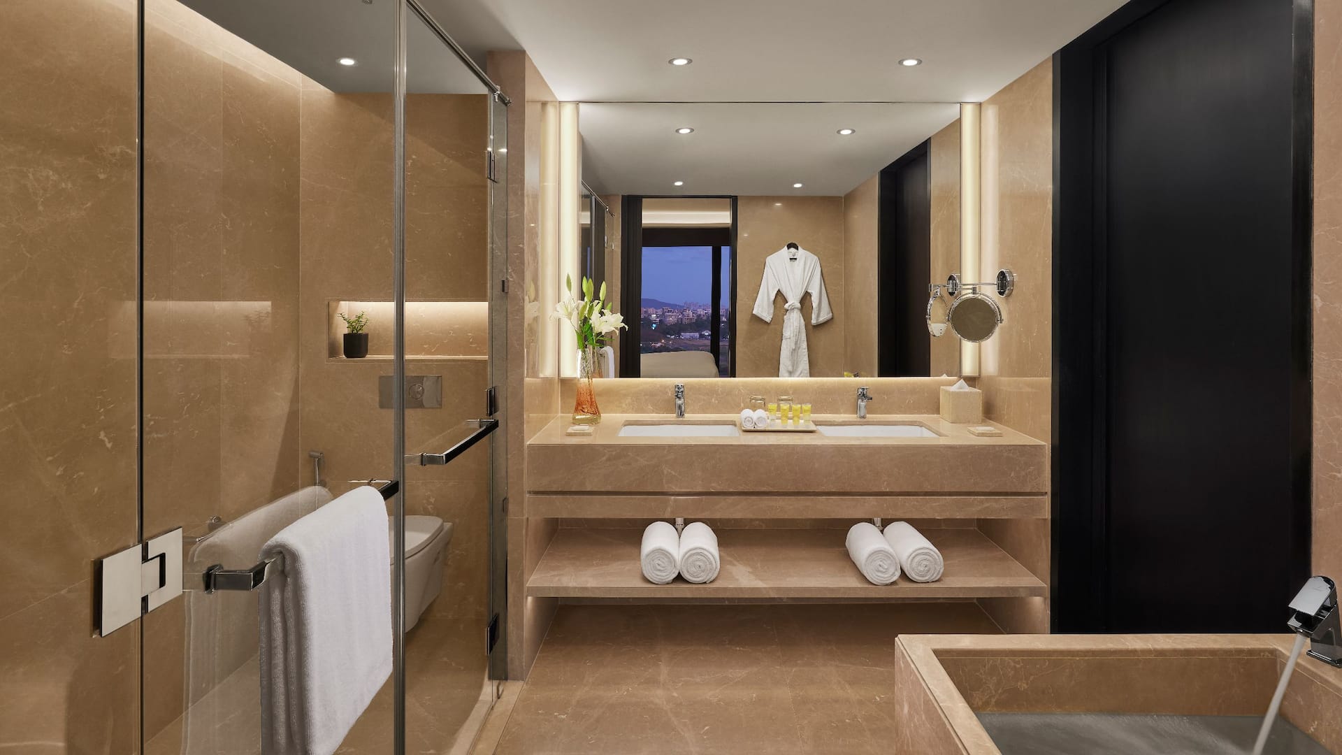 3 of 3 Hyatt Centric Juhu Mumbai Hyatt Centric Juhu Mumbai Centric Suite Bathroom