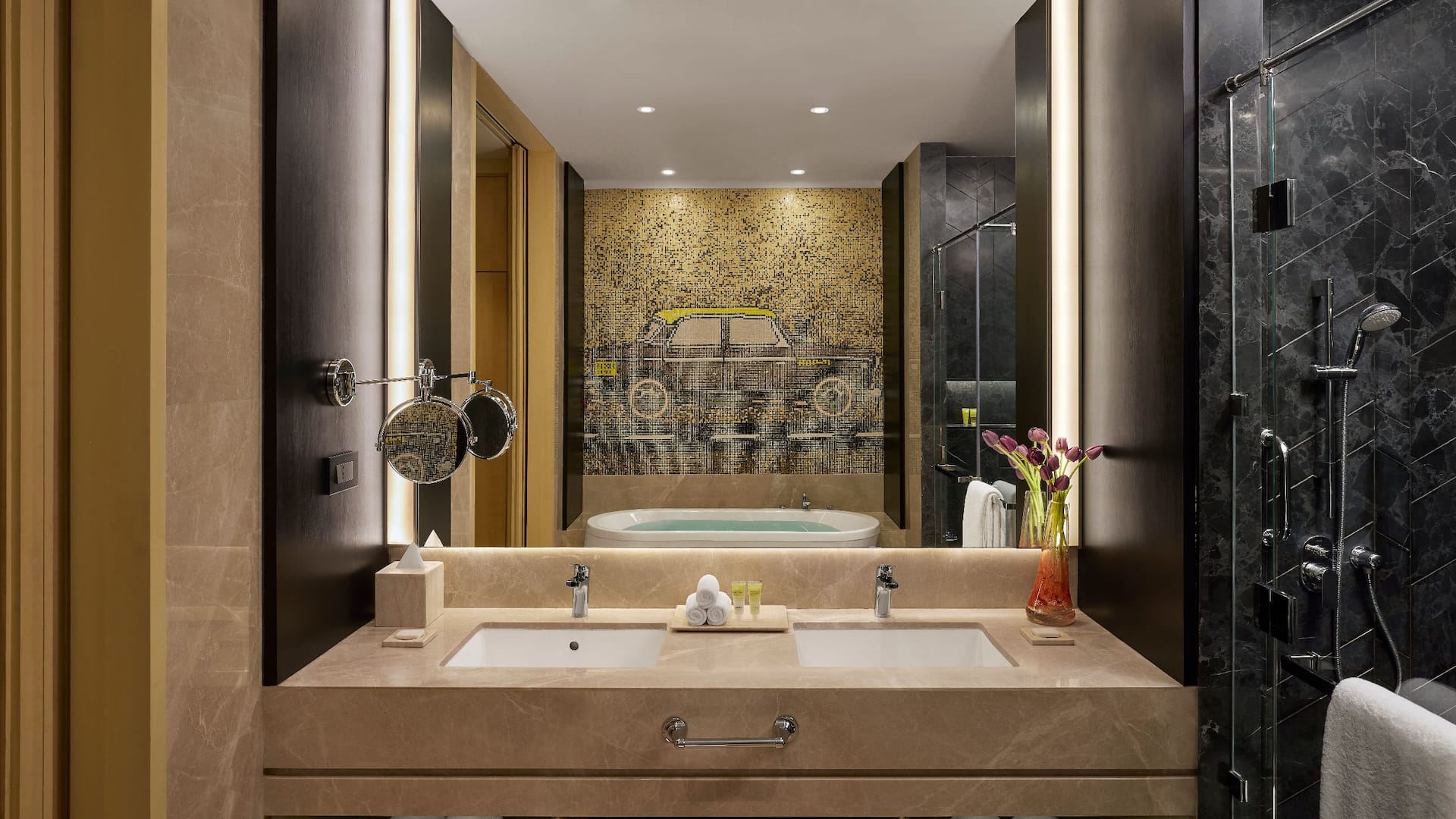 4 of 4 Hyatt Centric Juhu Mumbai Presidential Suite Bathroom