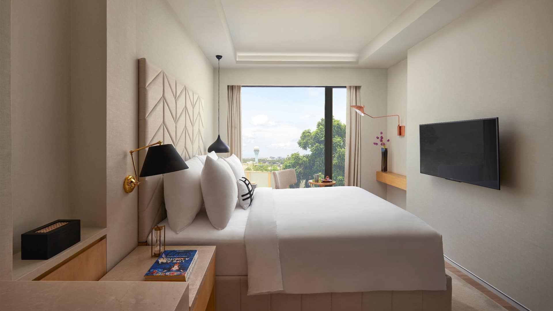 1 of 2 Hyatt Centric Juhu Mumbai Queen Bedroom