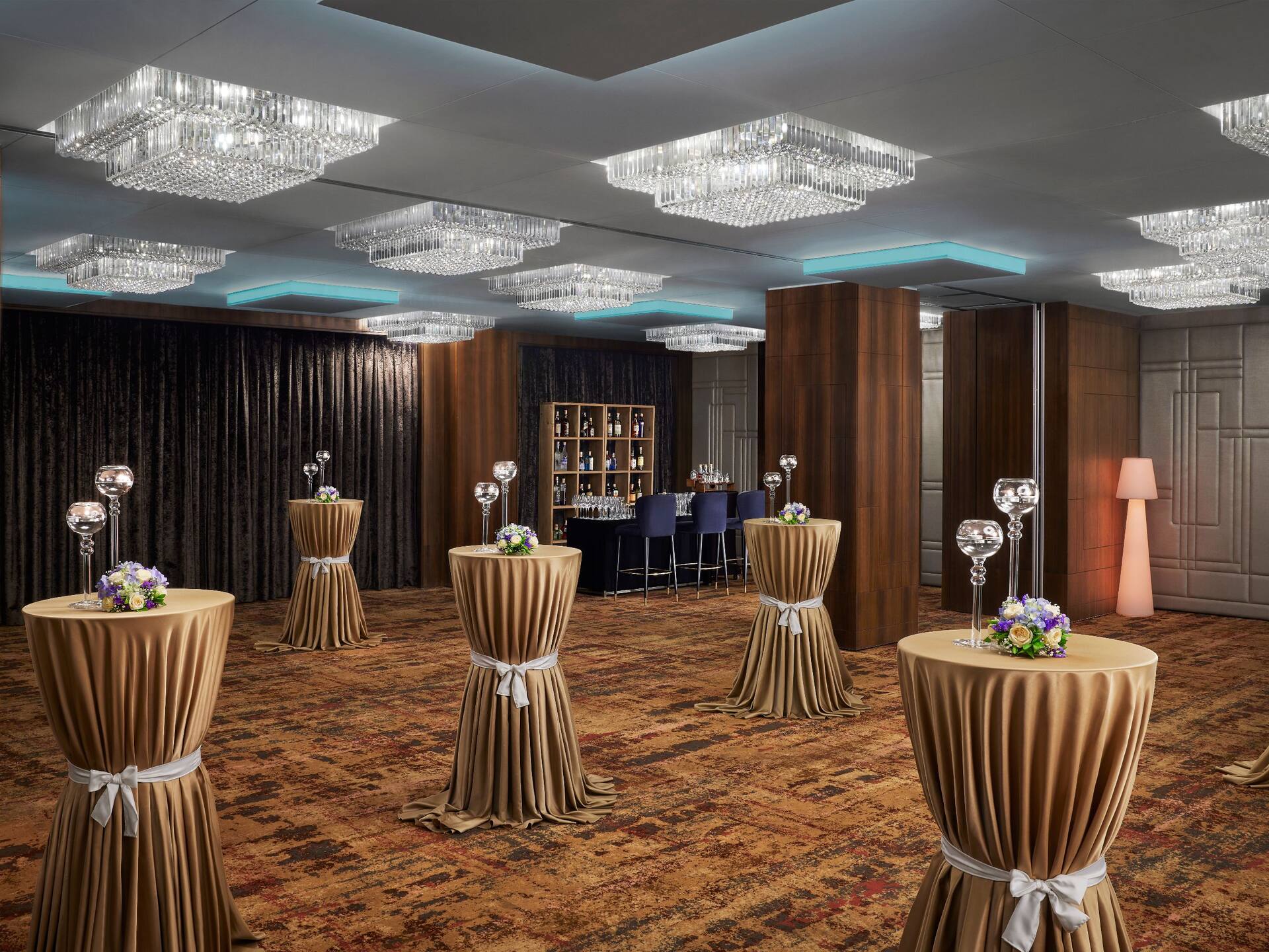 Hyatt Centric Juhu Mumbai Hyatt Centric Juhu Mumbai Centric Banquets Cocktail Setup