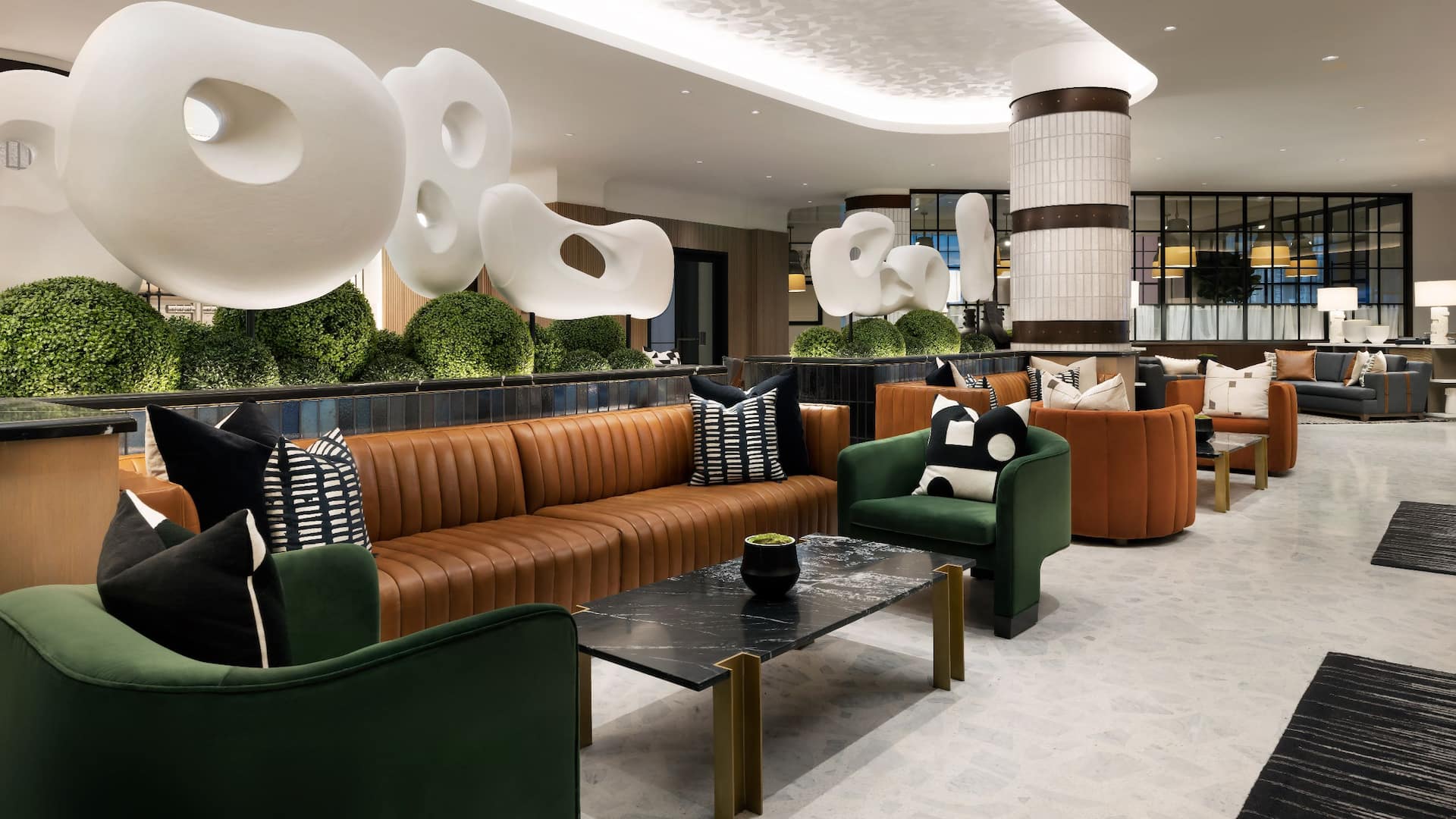 Hyatt Regency San Francisco Downtown SOMA Lobby Seating Area