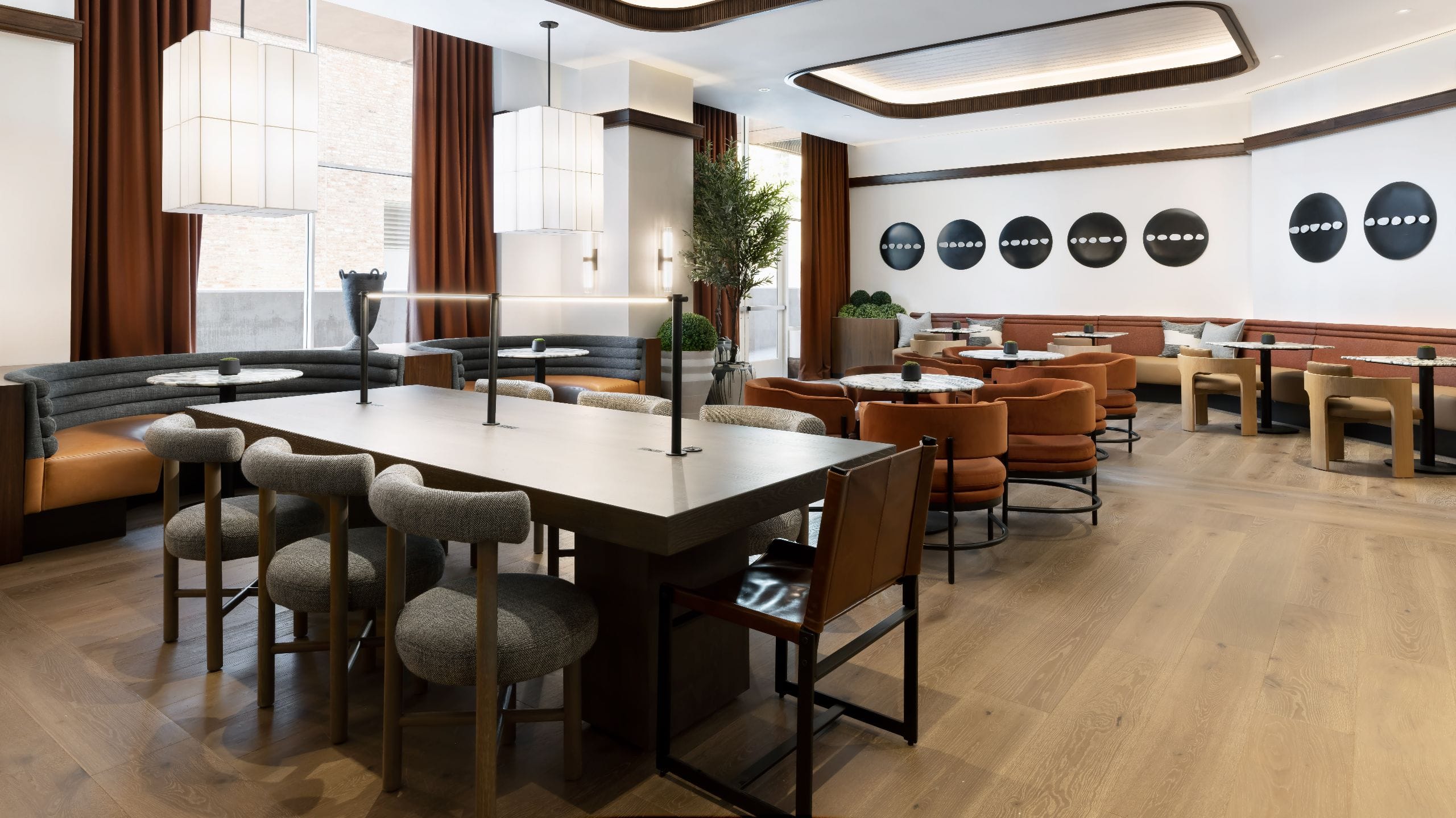 Hyatt Regency San Francisco Downtown SOMA Regency Lounge Tables Chairs