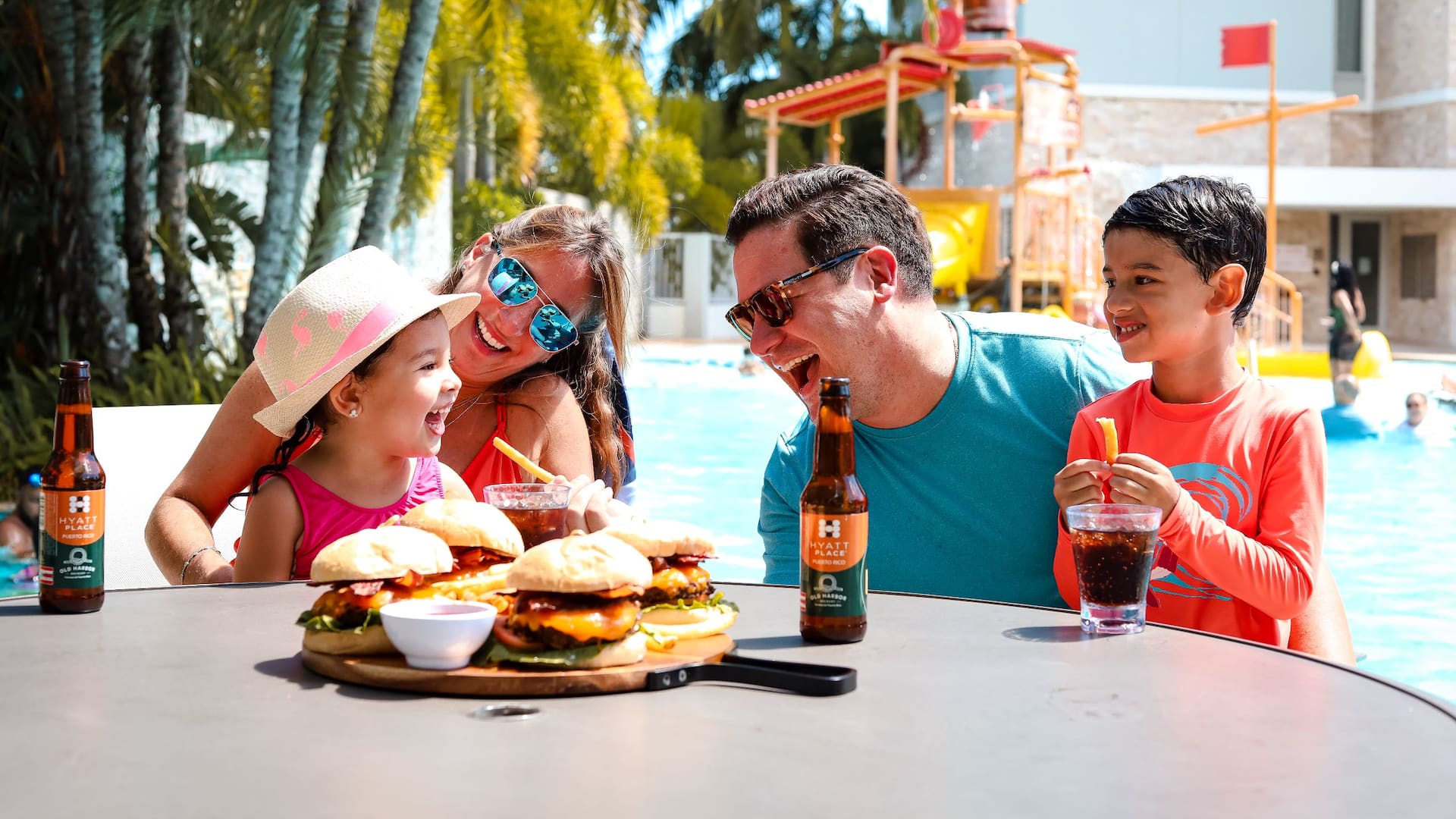 Hyatt Place San Juan Family Eating Pool