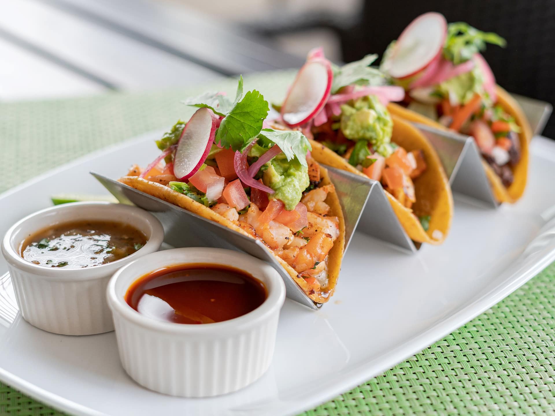 Hyatt Place Tijuana Taco Trilogy With Sauce