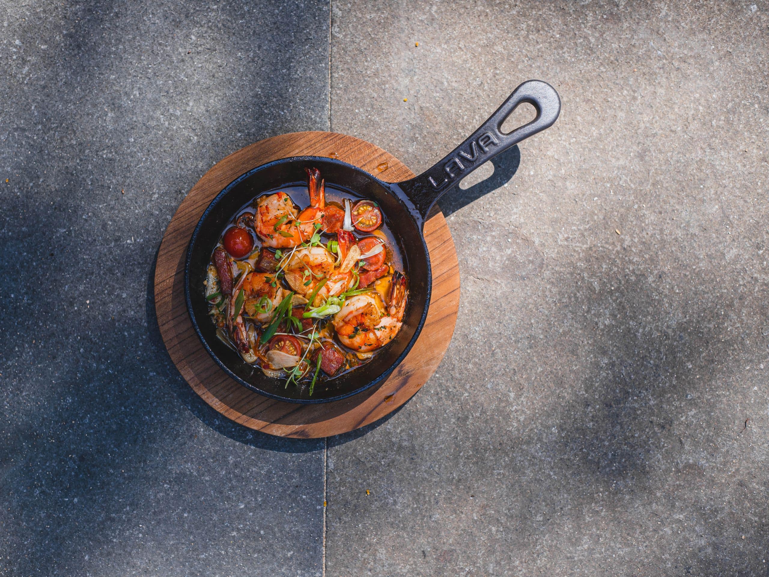 Andaz Bali Shrimp With Chorizo
