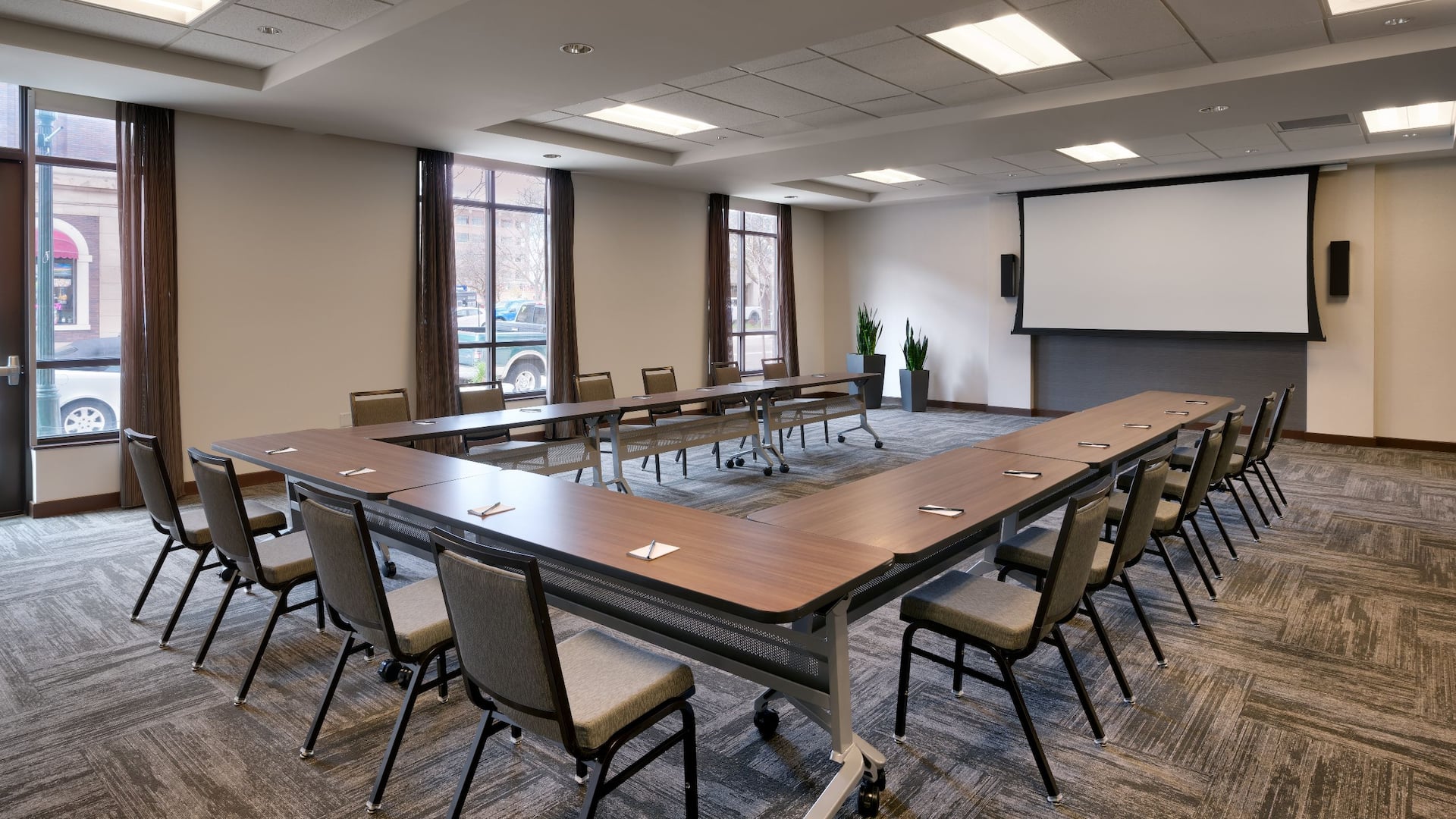 Hyatt Place Boise/Downtown Meeting Room Towards Windows Views