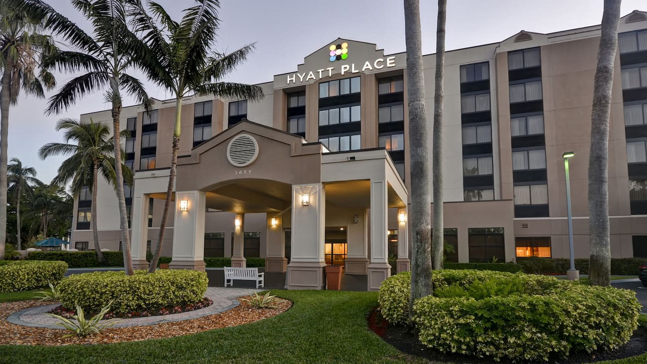 Hotel Exterior in Dusk