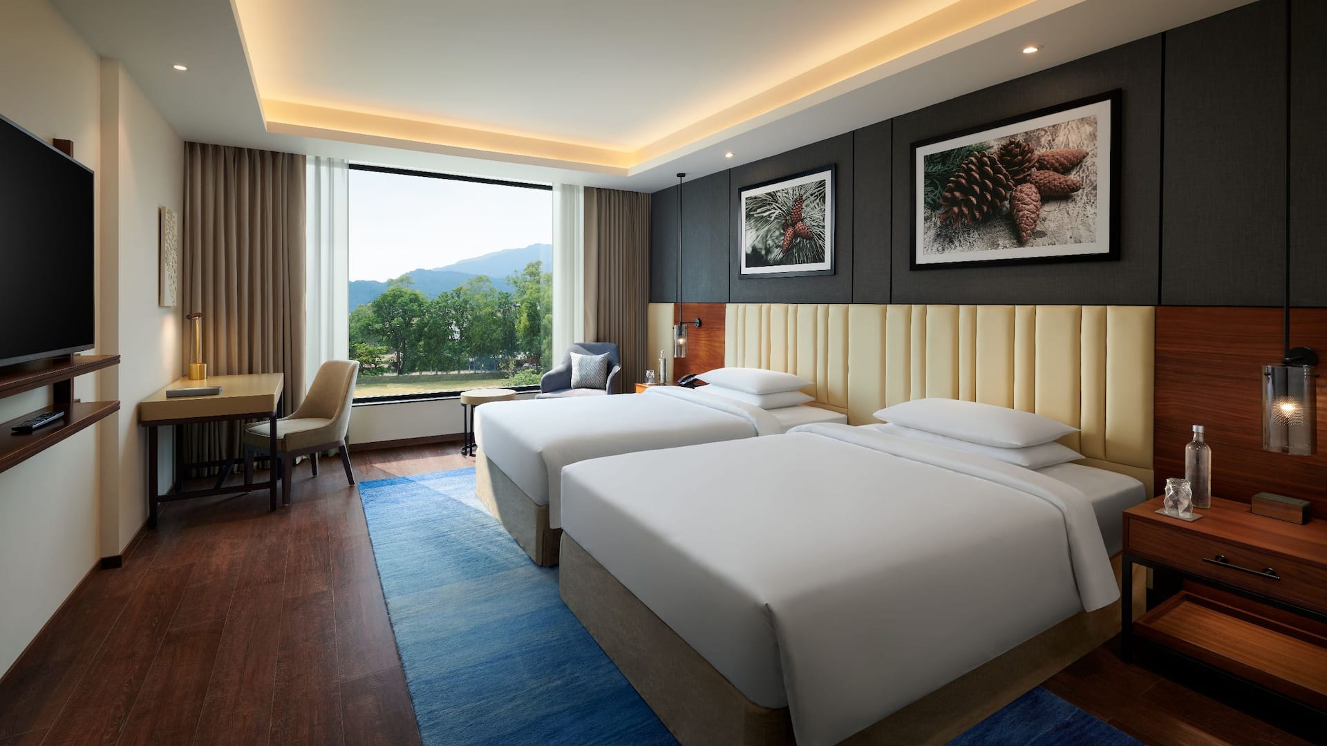 Hyatt Regency Dehradun Regency Double Twin Beds Guestroom