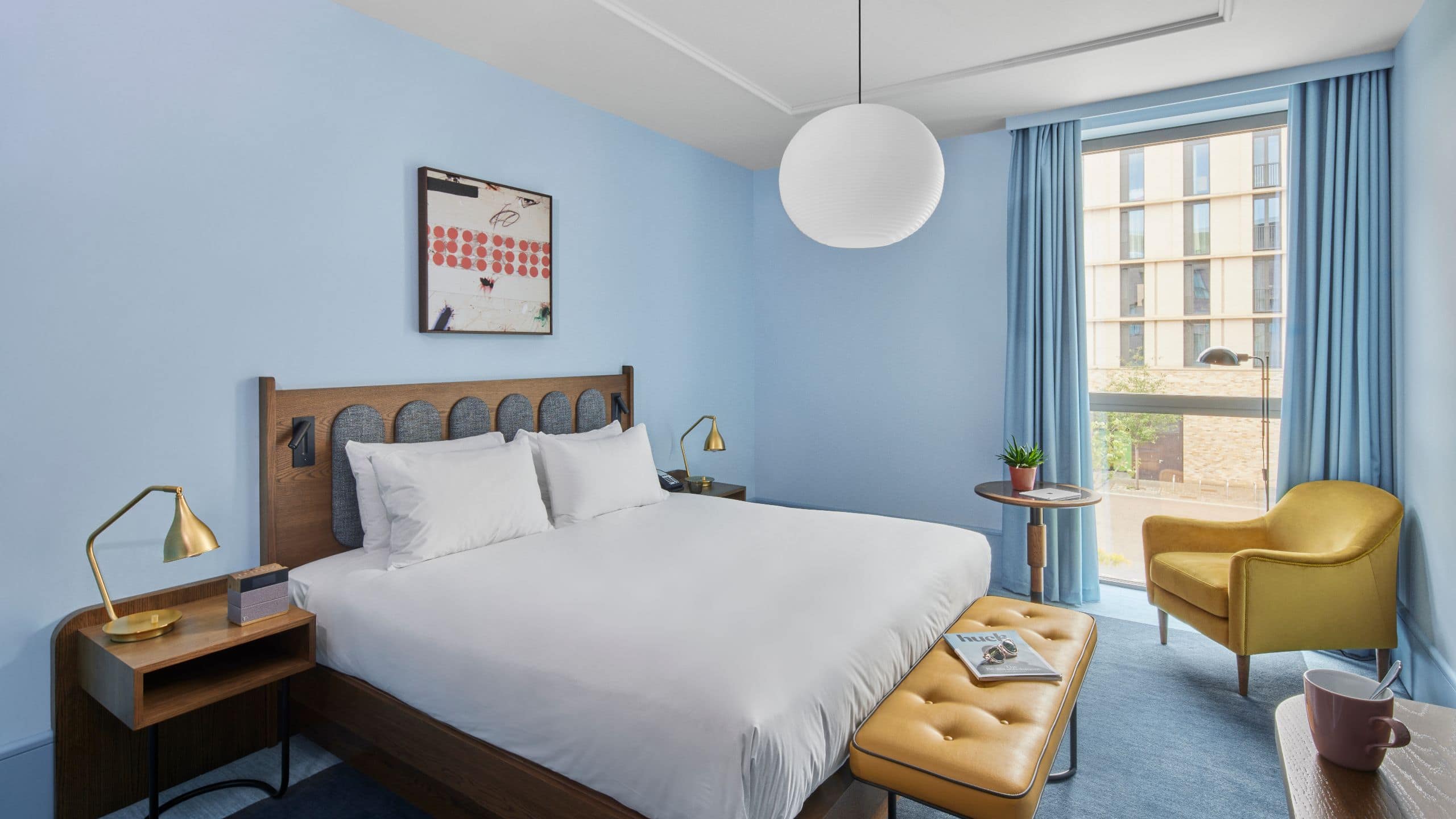 Hyatt Centric Cambridge King Bedroom Eddington View