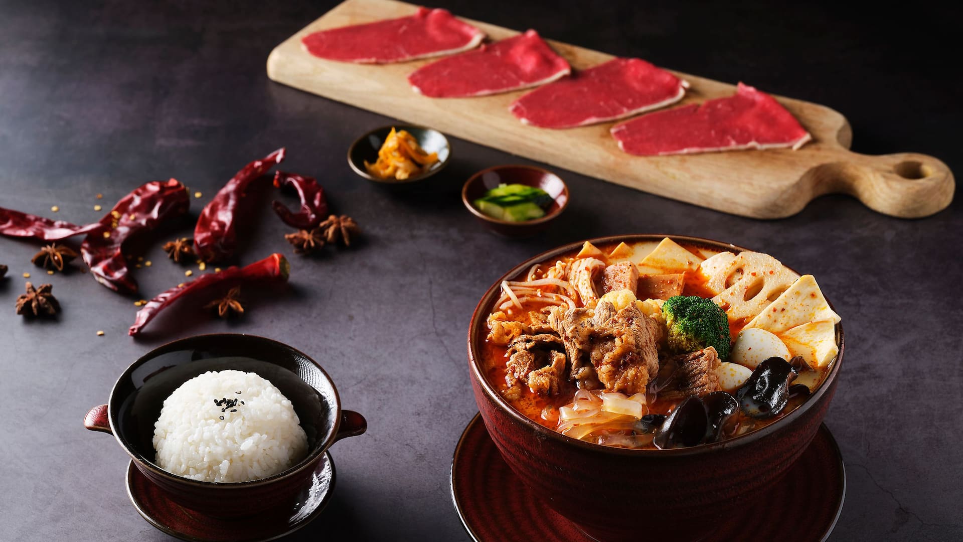 Grand Hyatt Jeju Hot Pot Malatang Beef