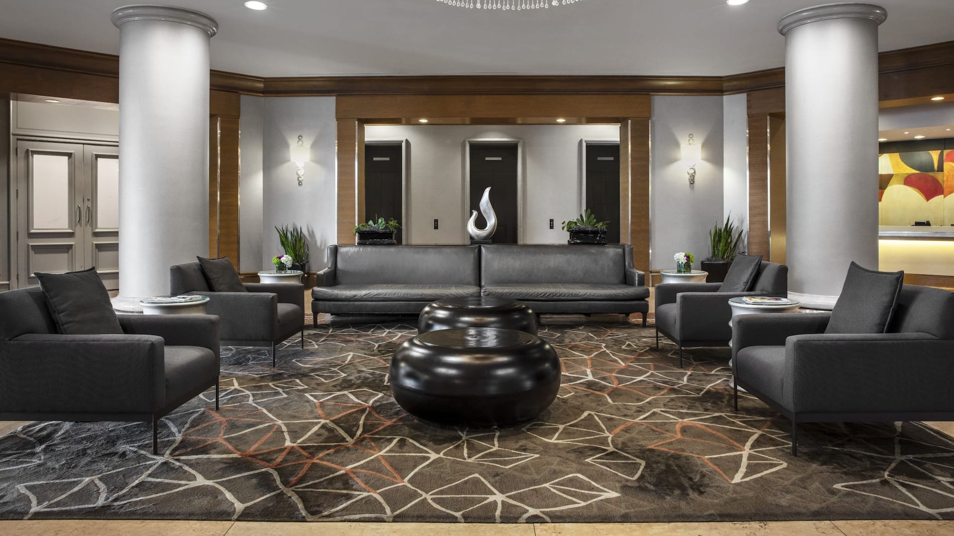 Hyatt Regency Lobby Seating