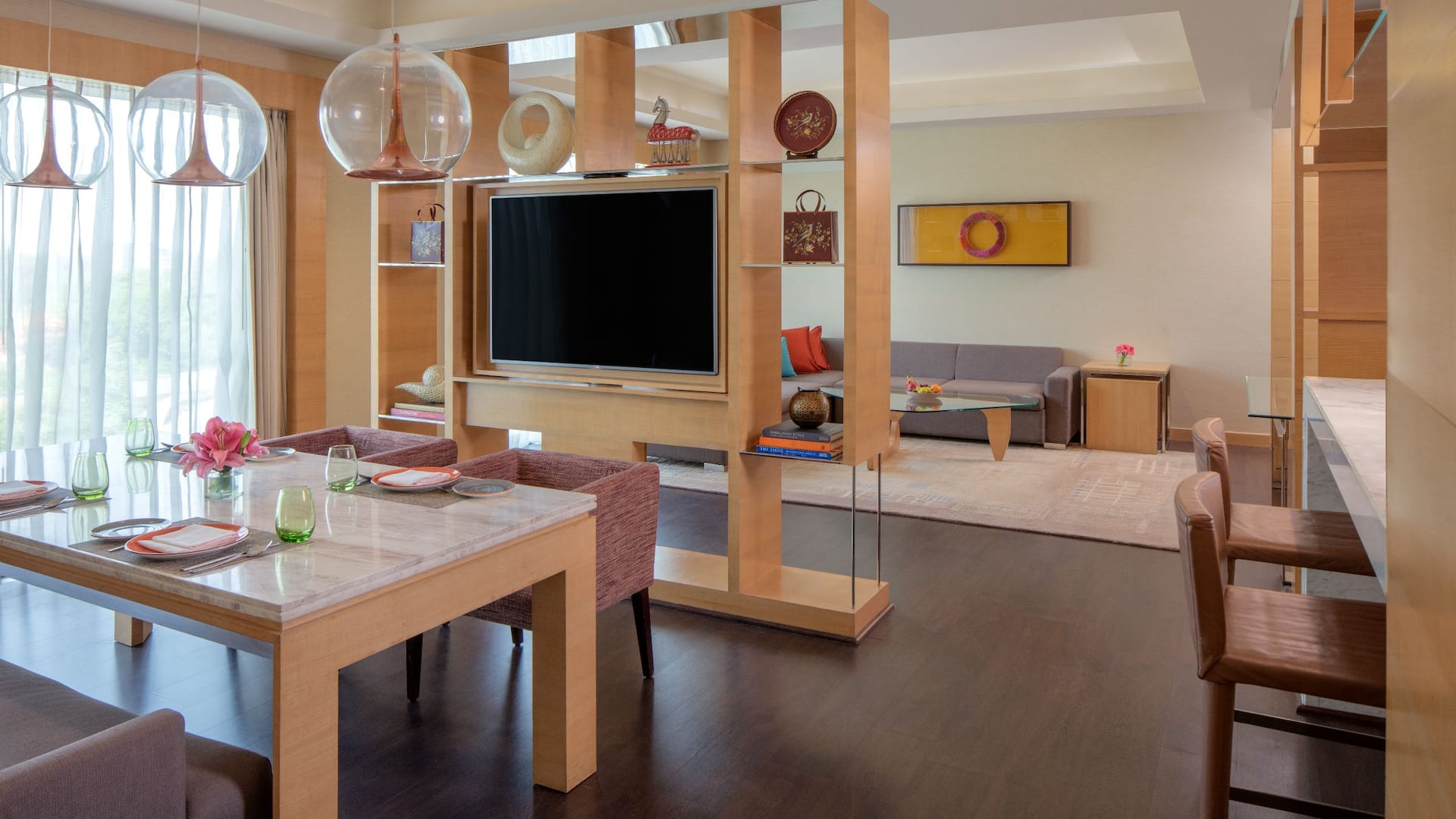 Hyatt Regency Chandigarh Ixchr Premier Suite Dining Room