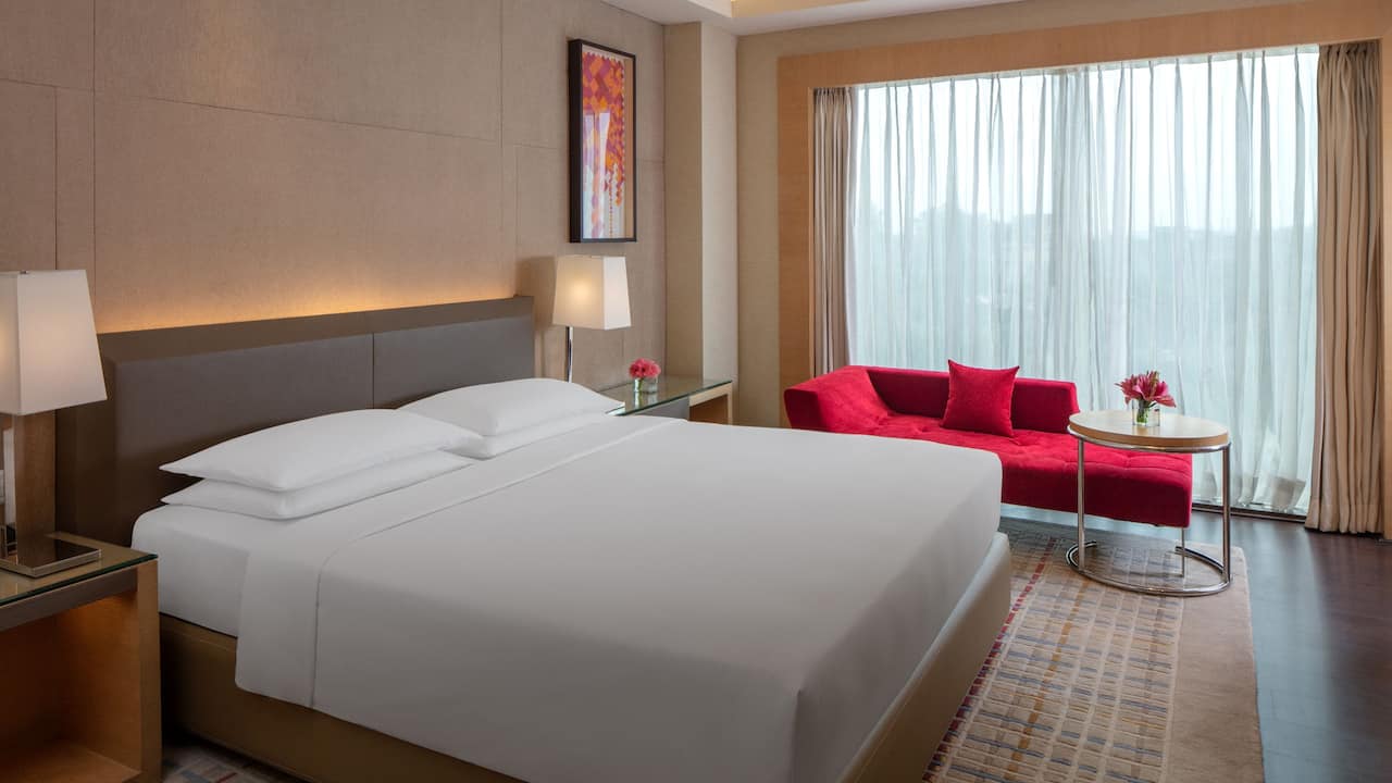 Hyatt Regency Chandigarh Premier Suite Bedroom