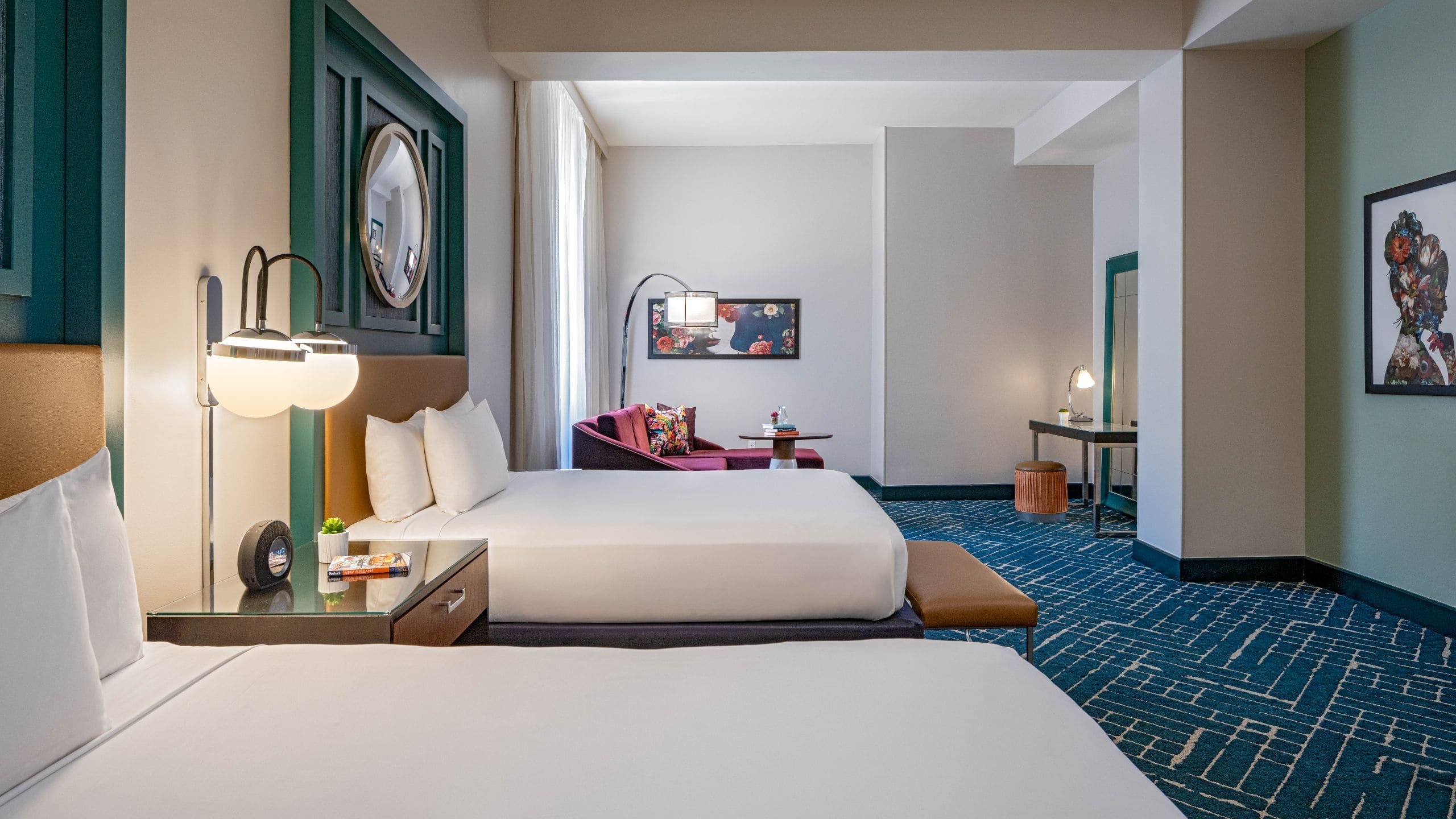 第 1，共 1 Hyatt Centric French Quarter New Orleans Two Queen Petite Suite