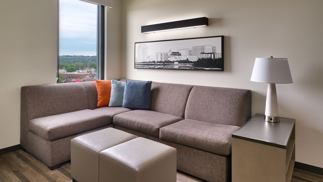 One Bedroom Suite Couch