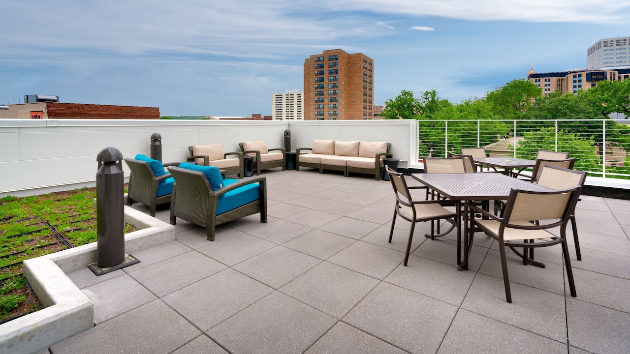 Patio Seating Daytime