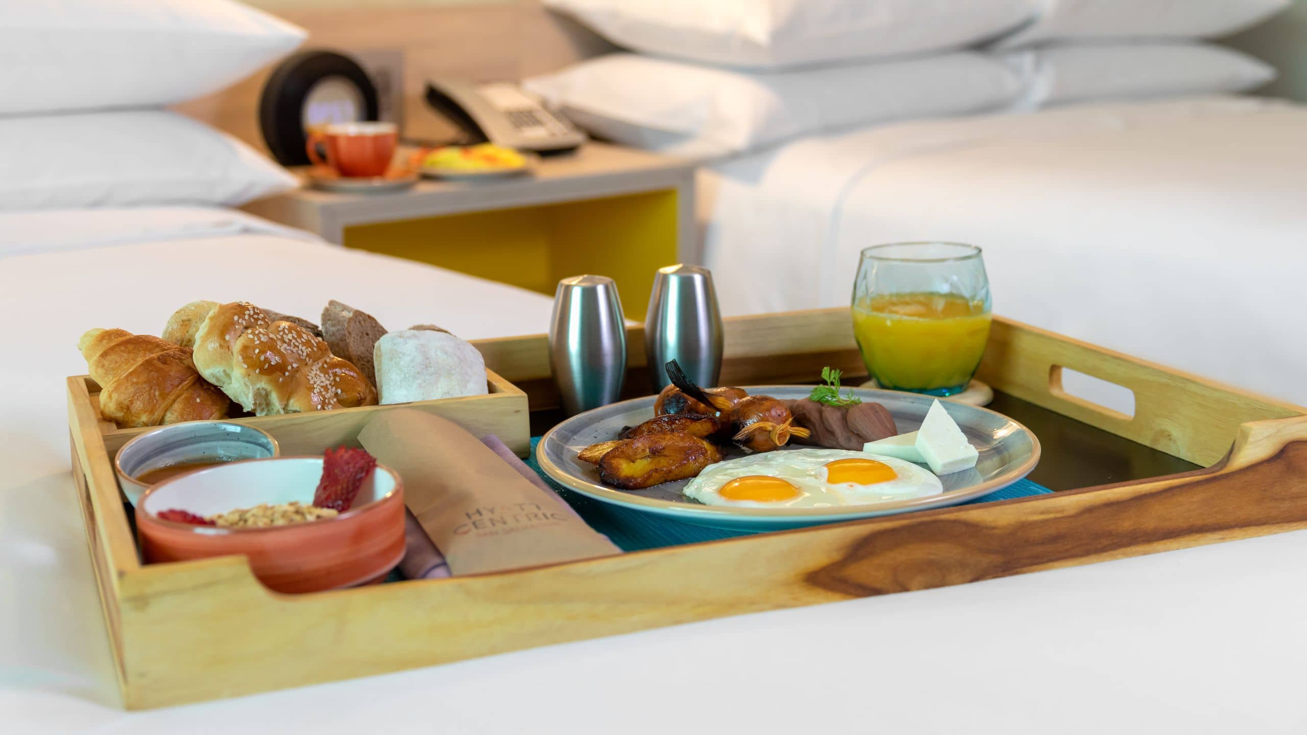 Hyatt Centric San Salvador Room Service Breakfast