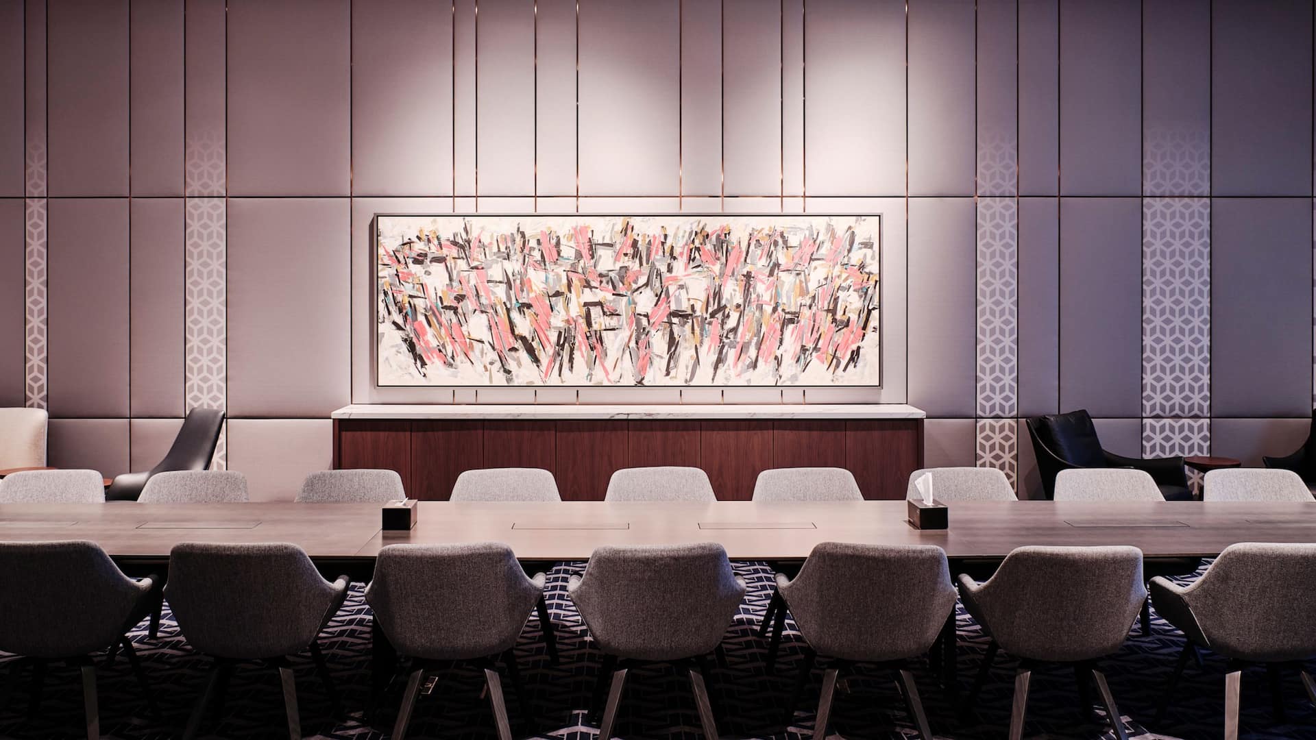 Grand Hyatt Kuwait Gallery Meeting Table