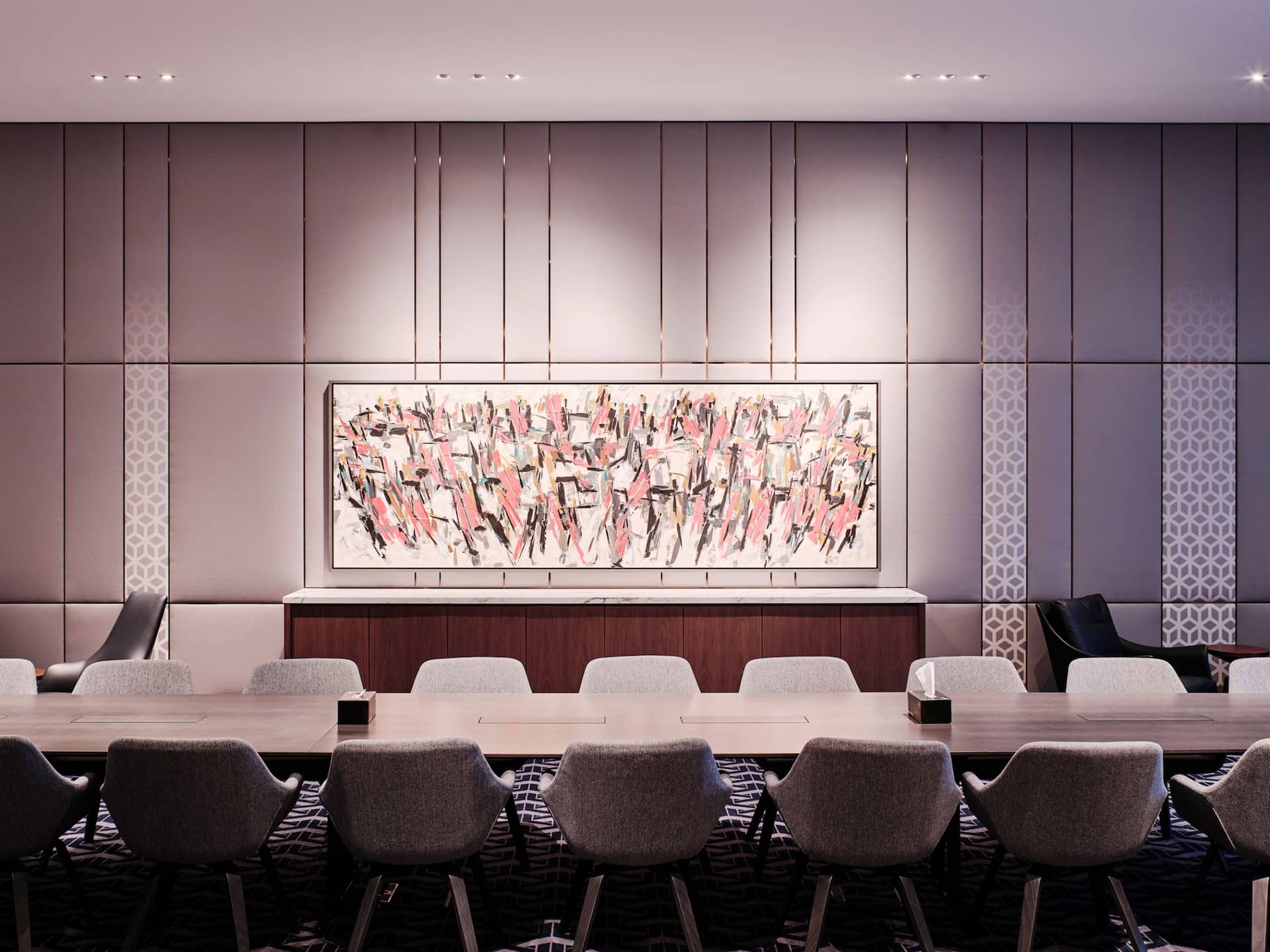 Grand Hyatt Kuwait Gallery Meeting Table