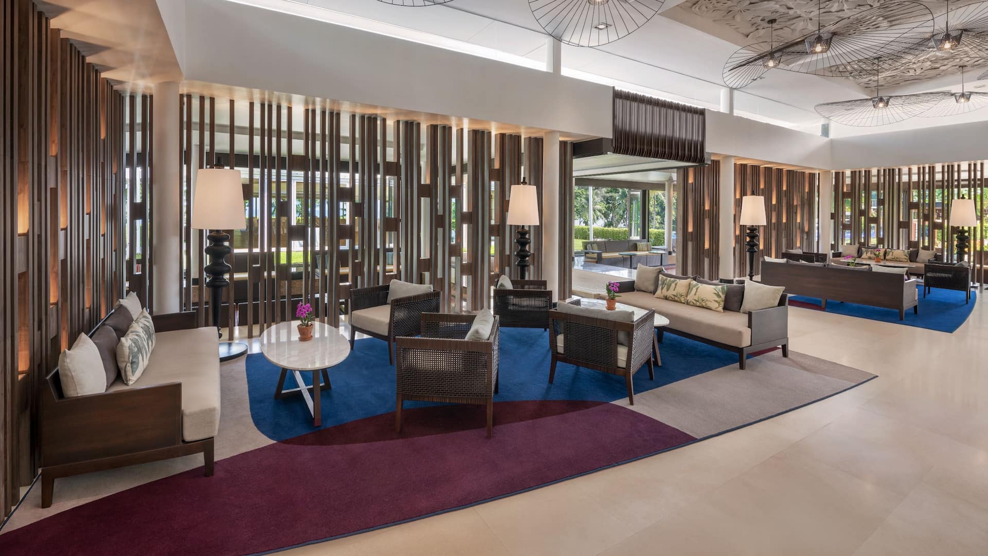 Hyatt Regency Phuket Resort Lobby Seating Area