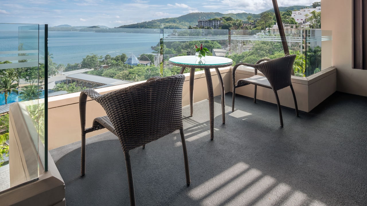Hyatt Regency Phuket Resort King Bed Ocean View Club Access Terrace