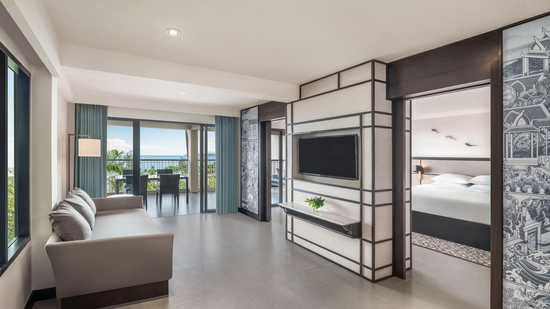 2 จาก 5 Hyatt Regency Phuket Resort Two Bedroom Regency Suite Living Room