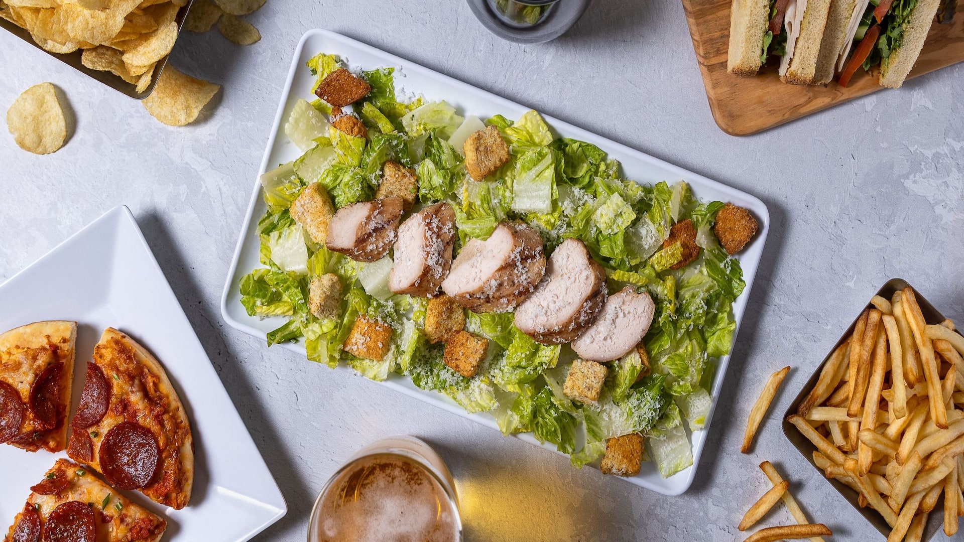 Hyatt HouseHyatt Place Chicken Salad Full Spread