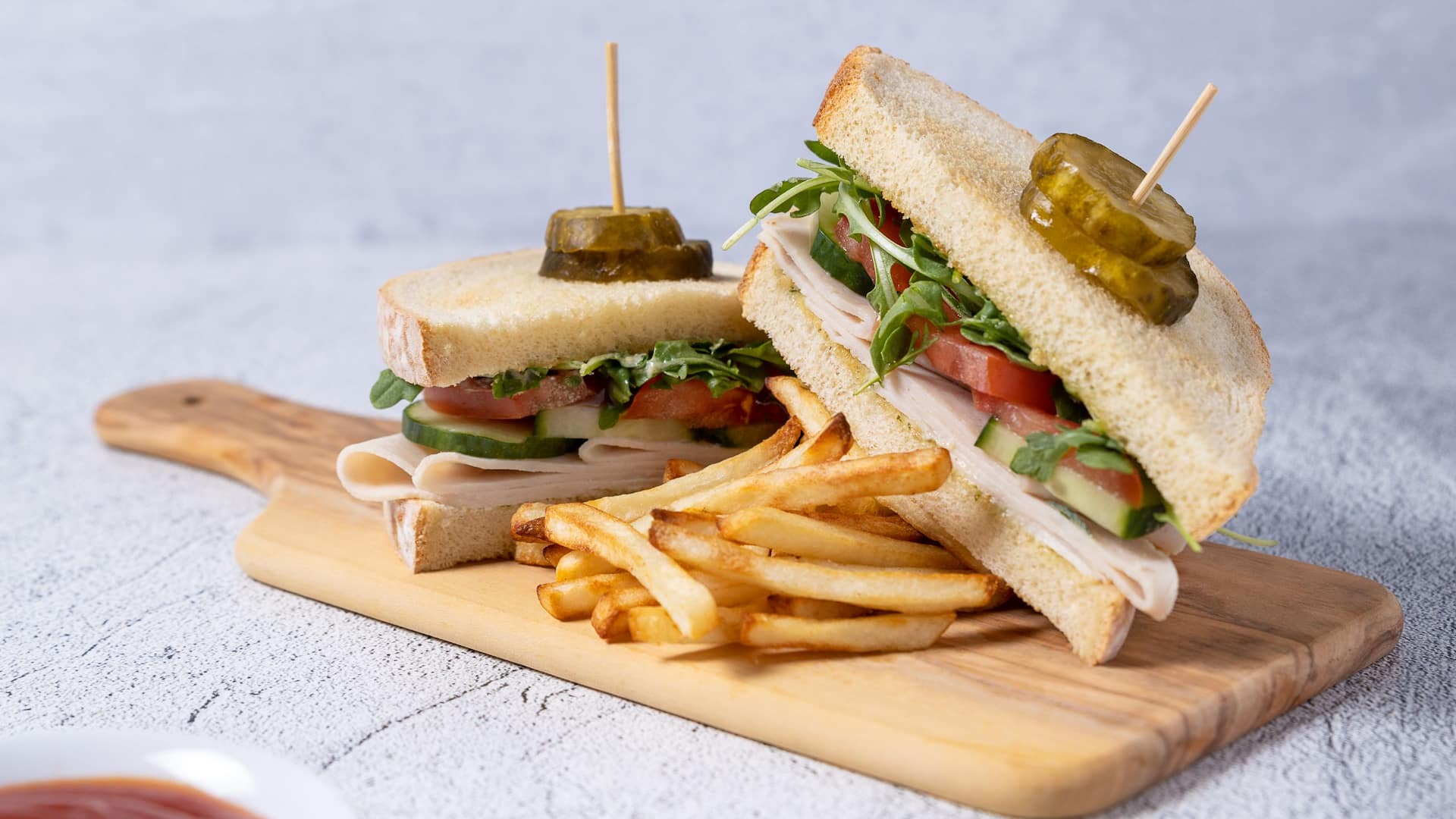 Hyatt HouseHyatt Place Turkey Presto Sandwich With Fries