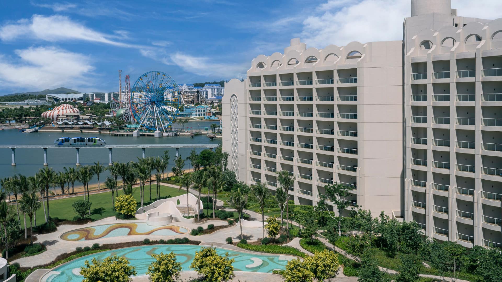 Hyatt Regency Hainan Ocean Paradise Resort Pool View